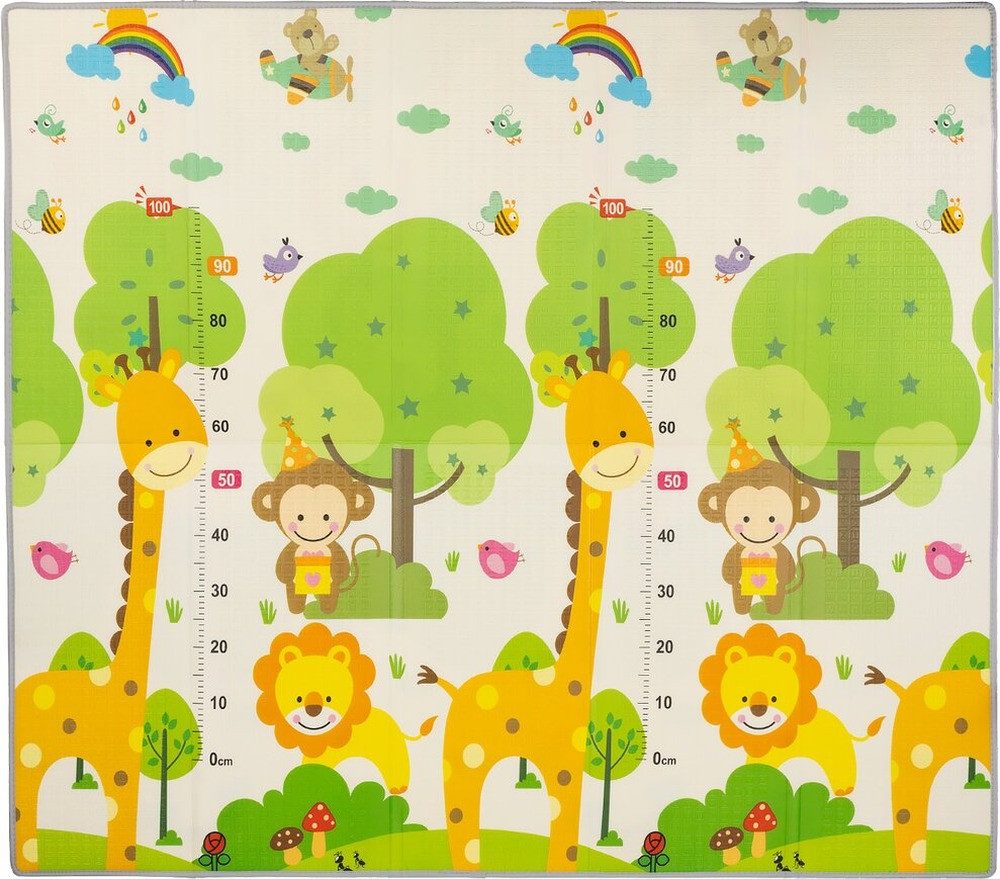 Chipolino Baby Gym CHIPOLINO Kantenmatte für Kinder 178x178cm Jungle