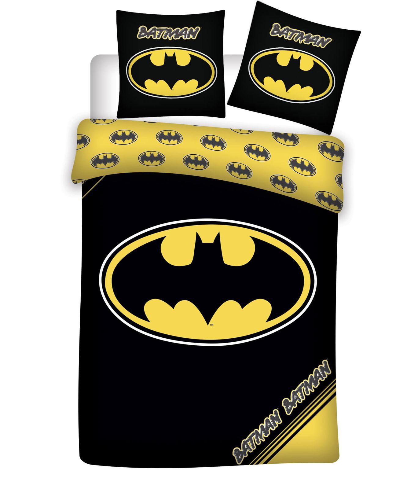 BrandMac Bettwäsche Batman - Wende-Bettwäsche-Set, 135x200 & 80x80, Baumwol günstig online kaufen