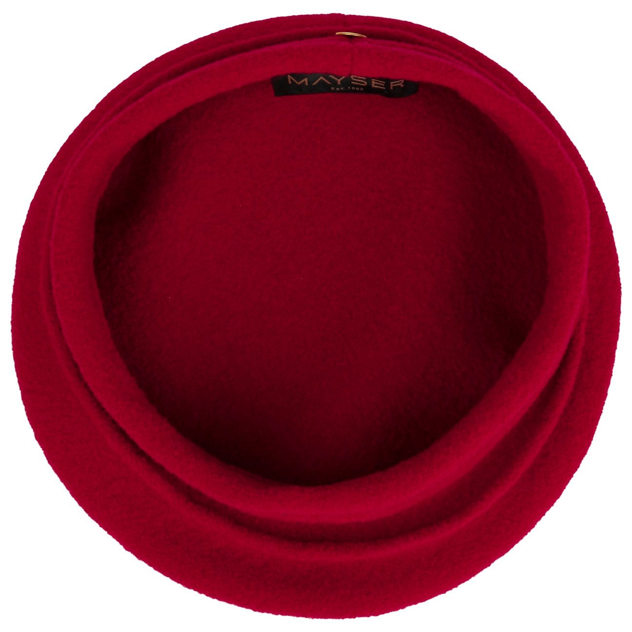 Mayser Strickmütze (1-St) Damenbaske, Made in the EU