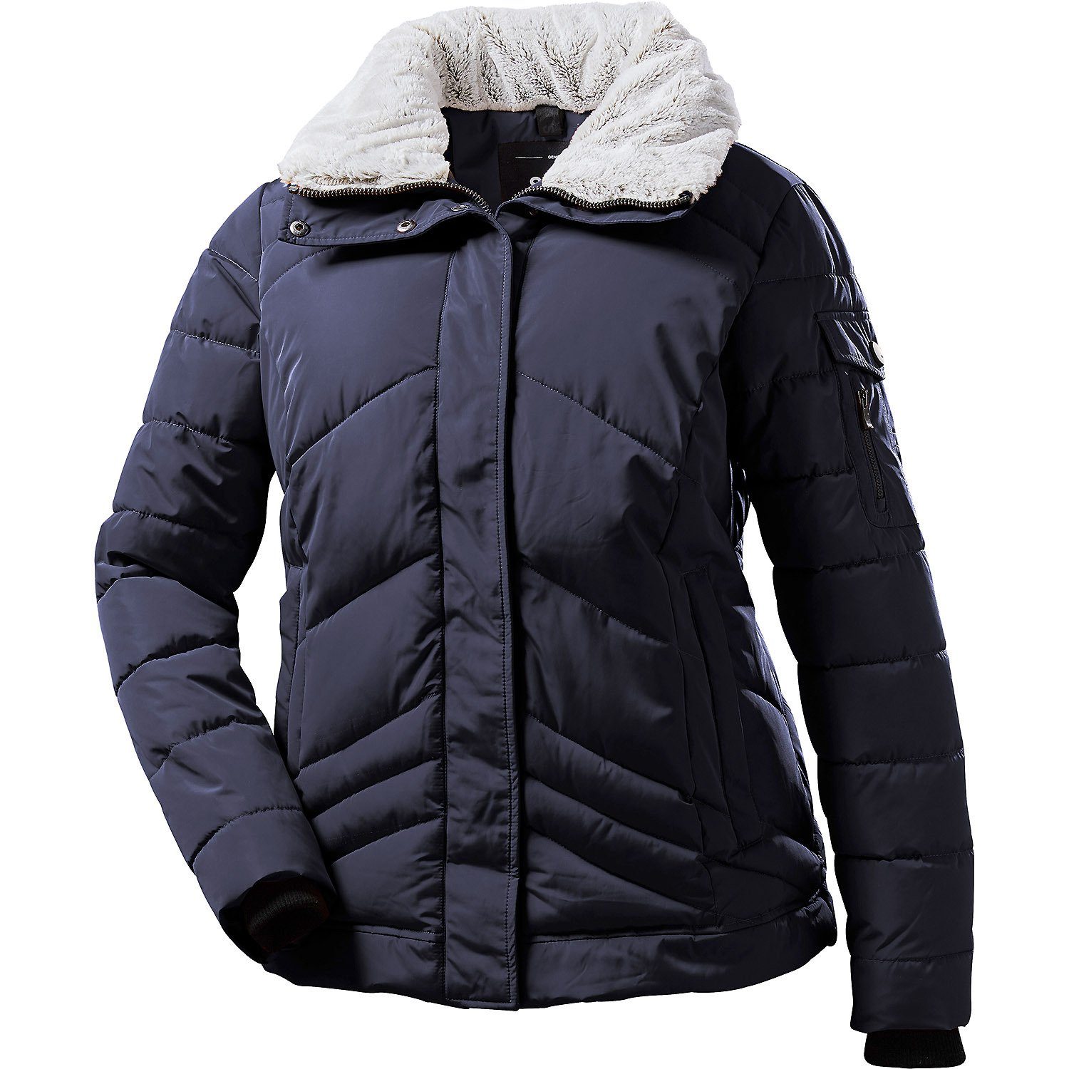 STOY Killtec Outdoorjacke Jacke Quilted Dunkelrot A