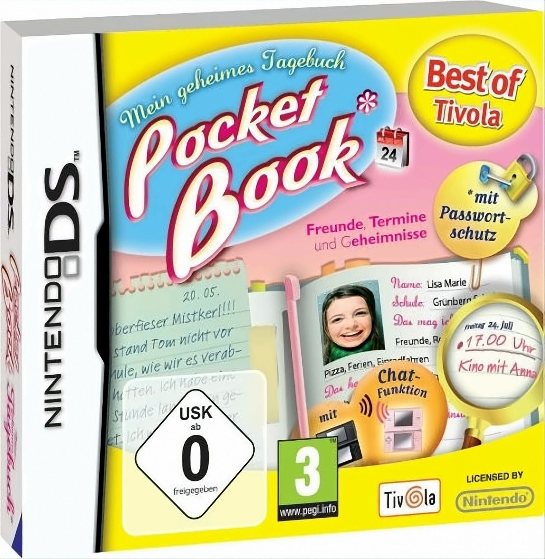 Pocketbook - Mein geheimes Tagebuch Nintendo DS