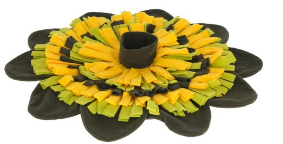 Kerbl Schnüffelteppich Schnüffelteppich Sunflower Ø 40 cm 80747 günstig online kaufen