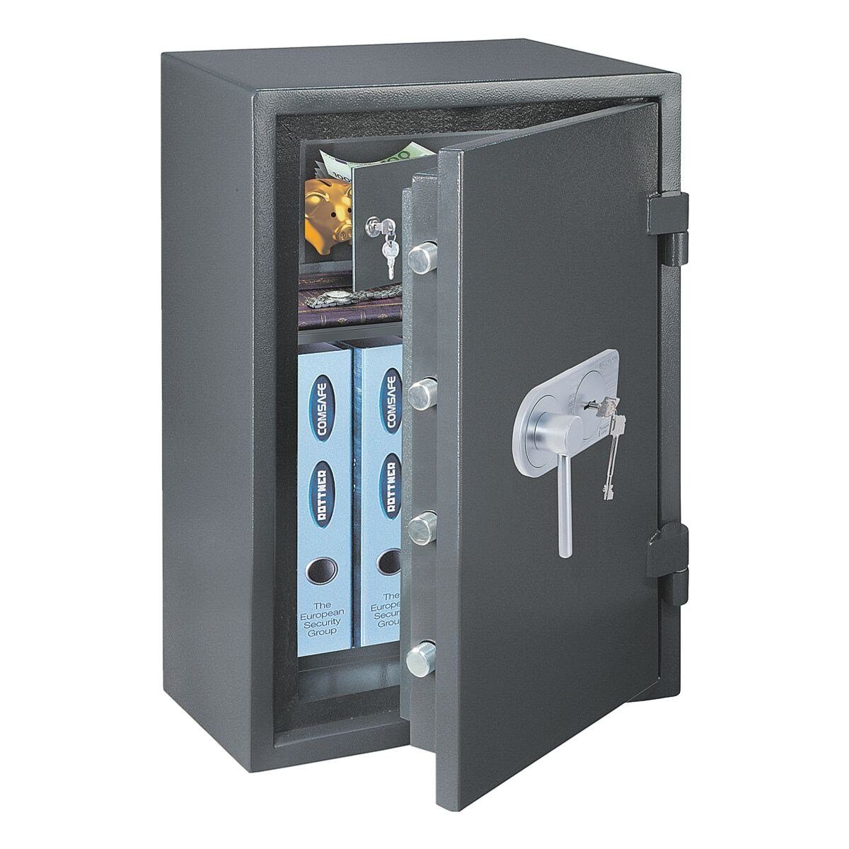 ROTTNER Wertschutzschrank Atlas Fire 65 EN1, mit Innentresor und Doppelbartschloss