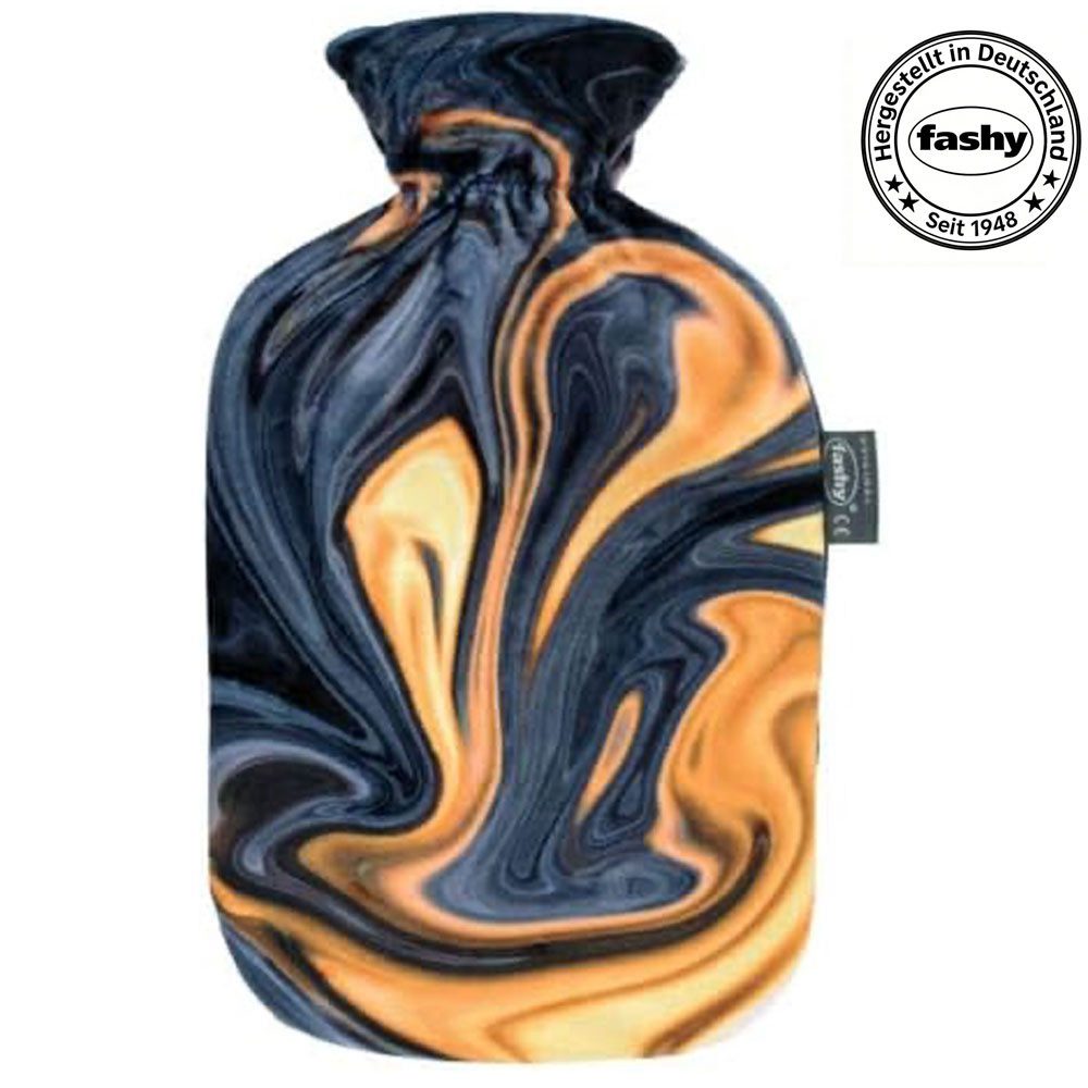 Fashy Wärmflasche Fashy Wärmflasche 2.0L mit bedrucktem Bezug, Lava 67417 20