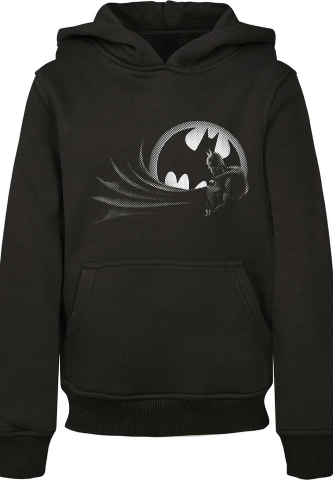 F4NT4STIC Sweatshirt DC Comics Batman Spot Logo Unisex Kinder,Premium Merch, Jungen,Mädchen,Bedruckt