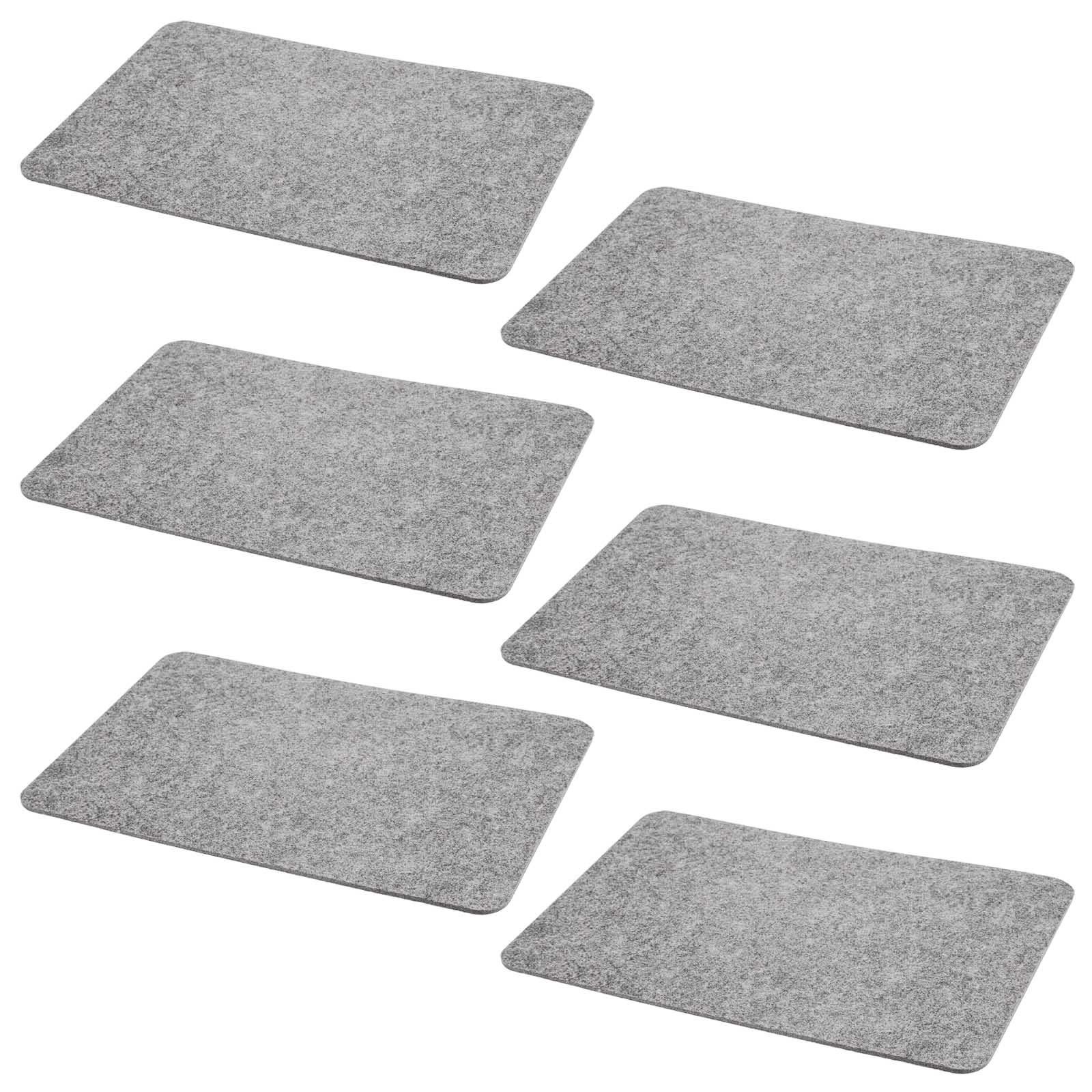 HAC24 Platzset Filz Platzmatte Tischsets Untersetzer Tischmatten Filzunters günstig online kaufen