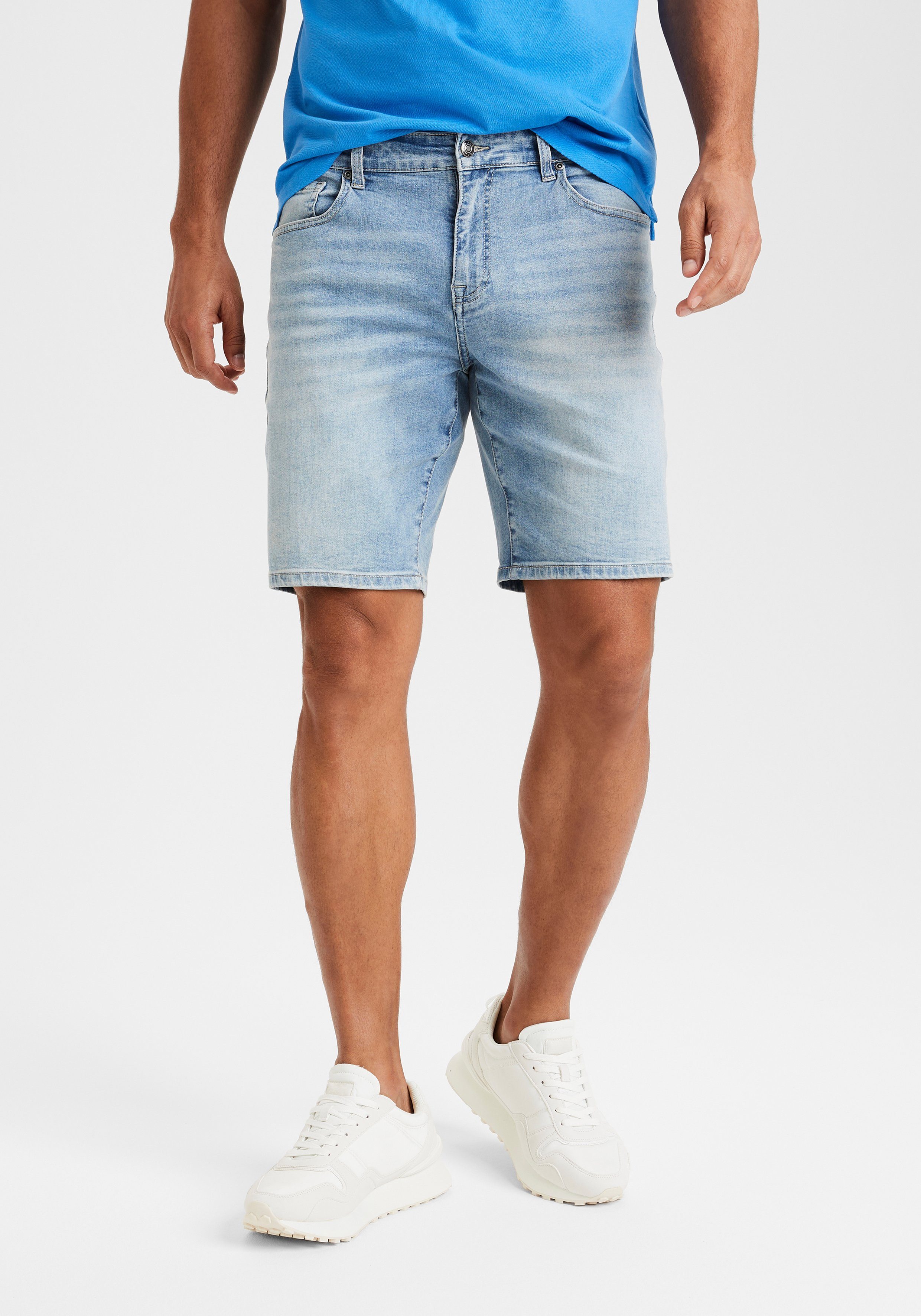 Buffalo Jeansshorts 5-Pocket Shorts, mit normaler Bundhöhe, kurze Hose aus günstig online kaufen
