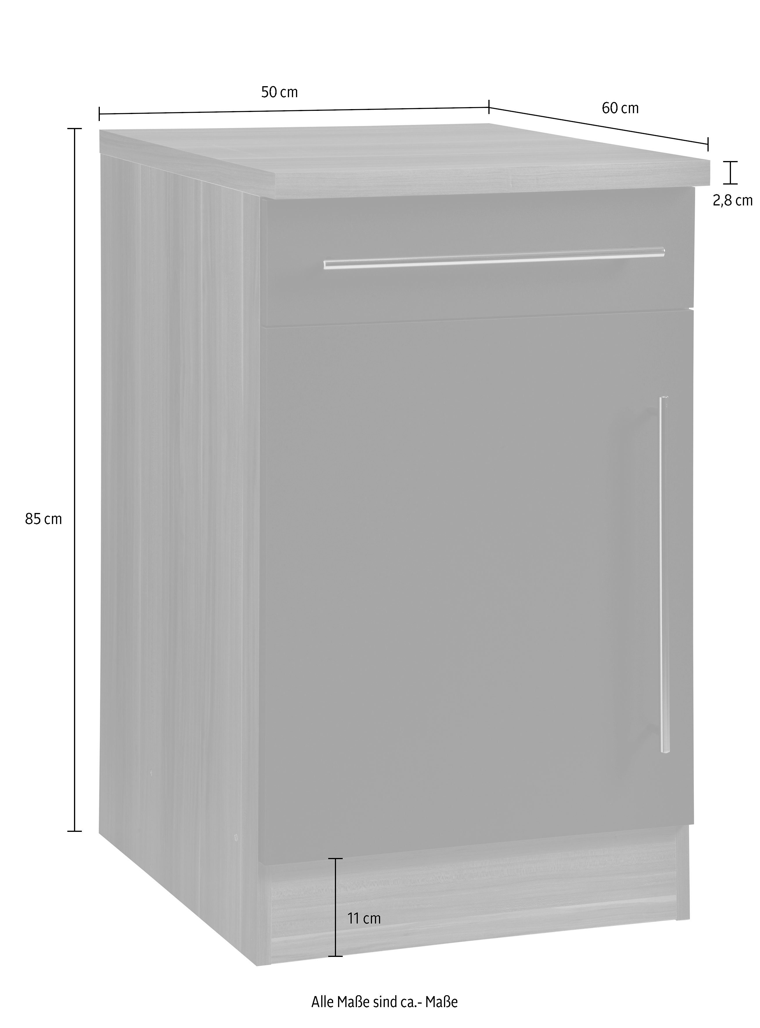 KOCHSTATION Unterschrank KS-Samos 50 cm breit – Bild 2 von 4