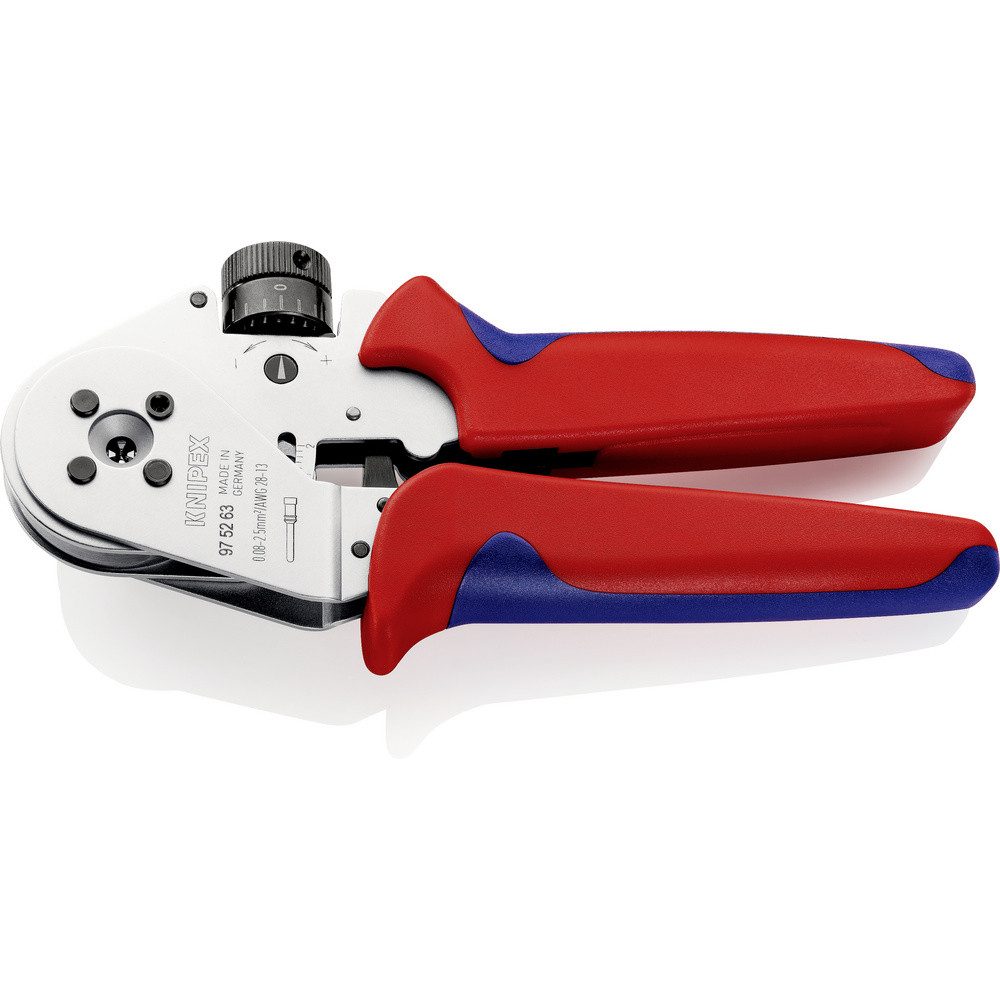 Thumbnail - Knipex Crimpzange Knipex 97 52 63 Presszange Gedrehte Kontakte 0.08 bis 2.5 mm²