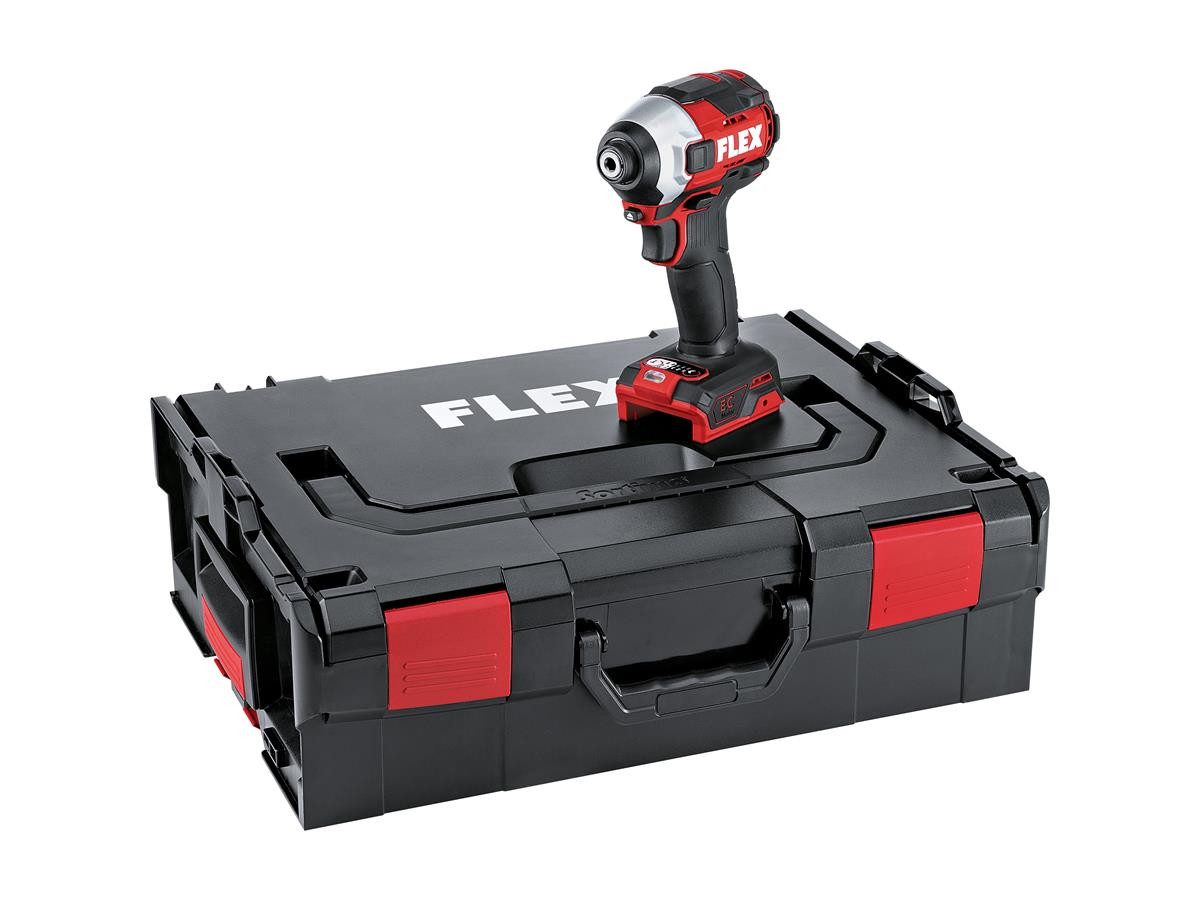 Flex Akku-Drehschlagschrauber ID 1/4" 18.0-EC HD, 3700 U/min, 237 Nm, (Solo Version inkl. L-BOXX), inkl. L-Boxx, ohne Akku und Ladegerät