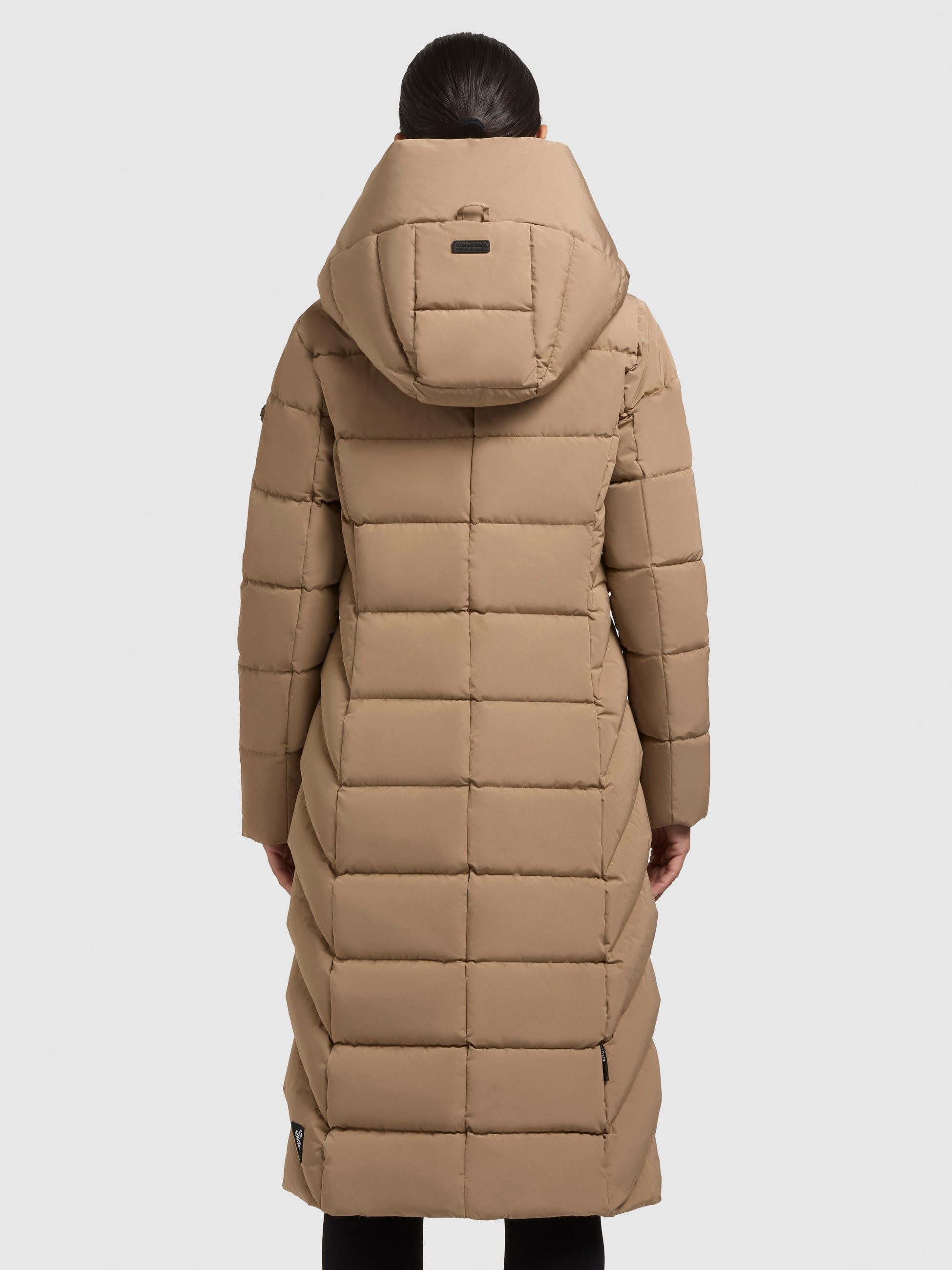 khujo Steppmantel TAMKE aus Polyester und Nylon, gerade Passform