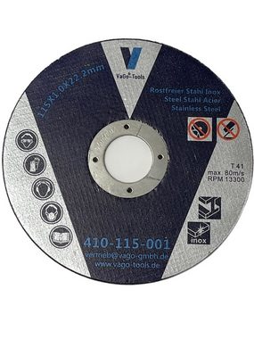 VaGo-Tools Trennscheiben Trennscheiben Flexscheiben 115mmx1,0mm 5 Stück, Ø 115 mm