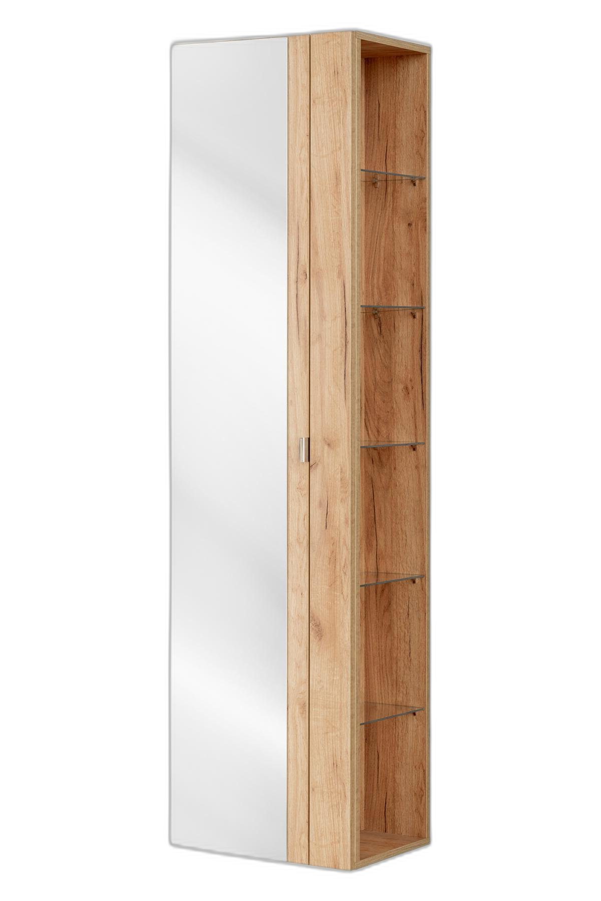 Badezimmerspiegelschrank Spiegelschrank Badezimmerregal hoch Aufhängung