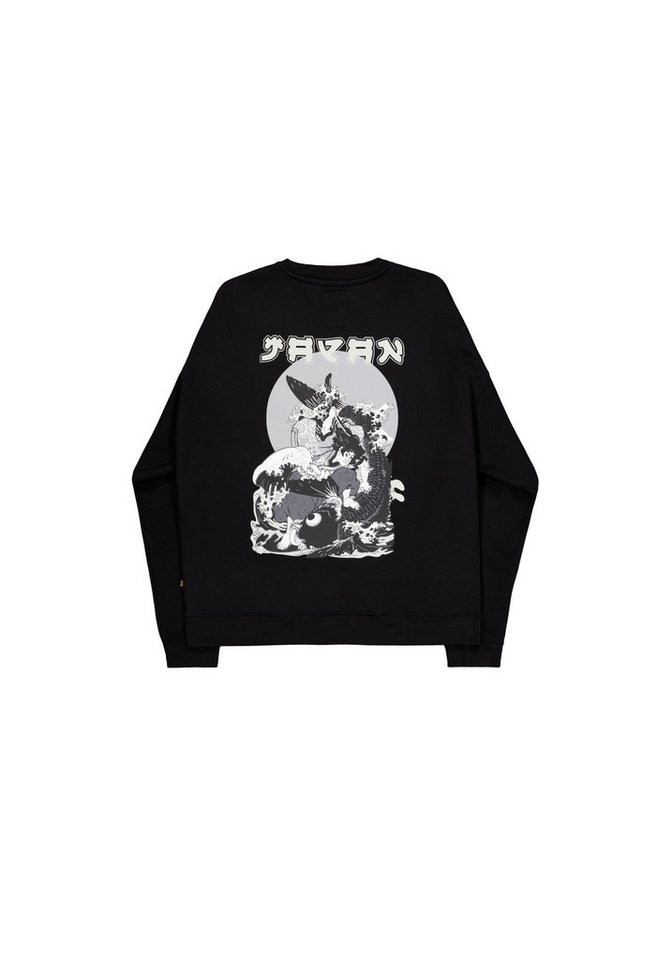 Alpha Industries Sweater Japan Wave Warrior Sweatshirt