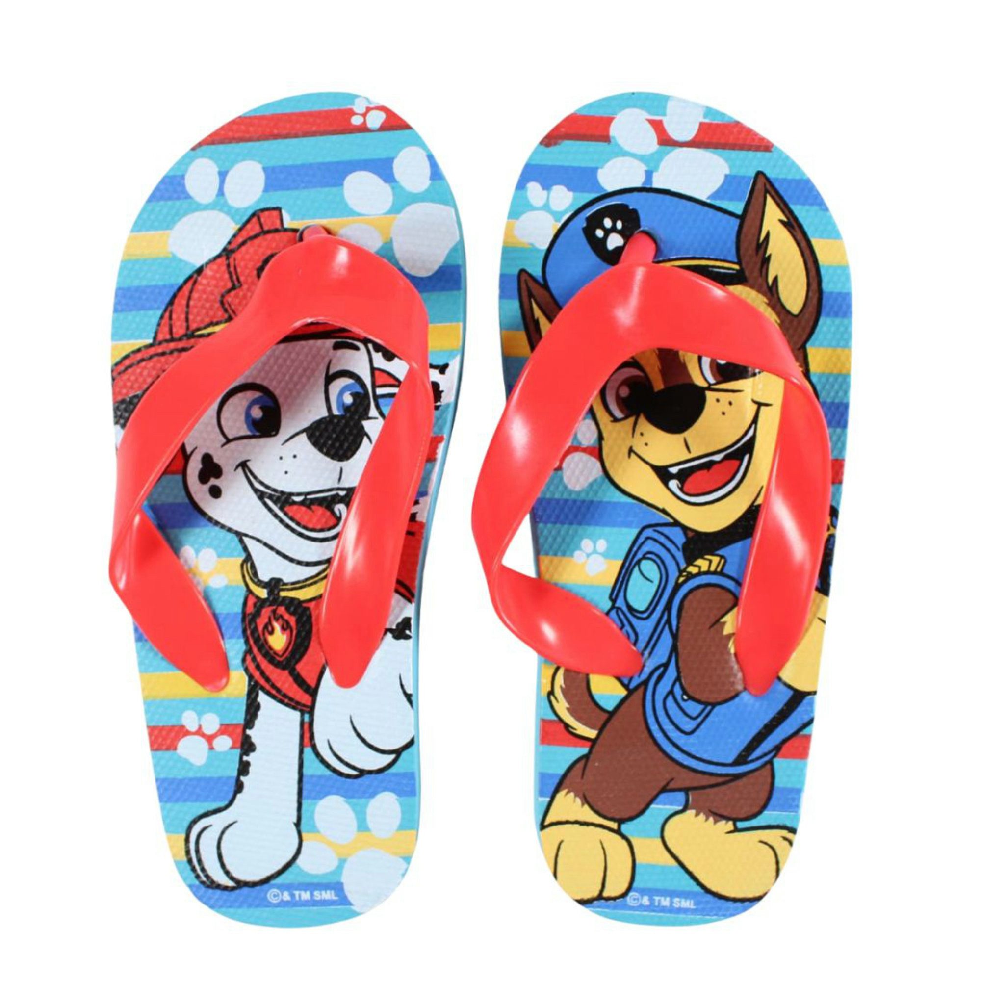 PAW PATROL Paw Patrol Chase Kinder Flip Flops Zehentrenner Sandalen Zehentrenner Gr. 25 bis 32