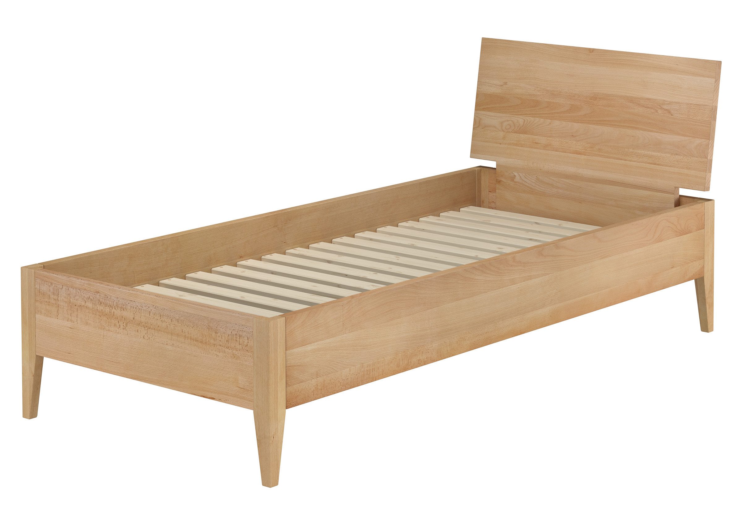 ERST-HOLZ Bett Einzelbett Metallfrei 90 x günstig online kaufen