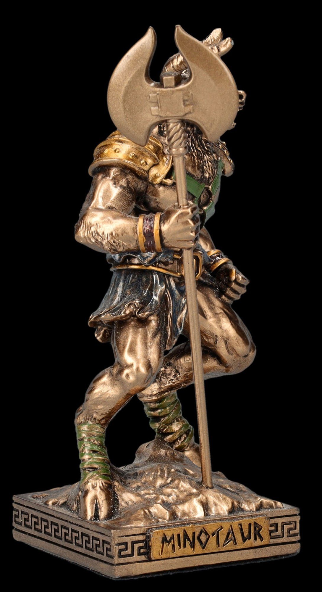 Mythologie Figuren Minotaurus griechische Dekofigur Doppelaxt - Veronese - GmbH - Shop Figur klein