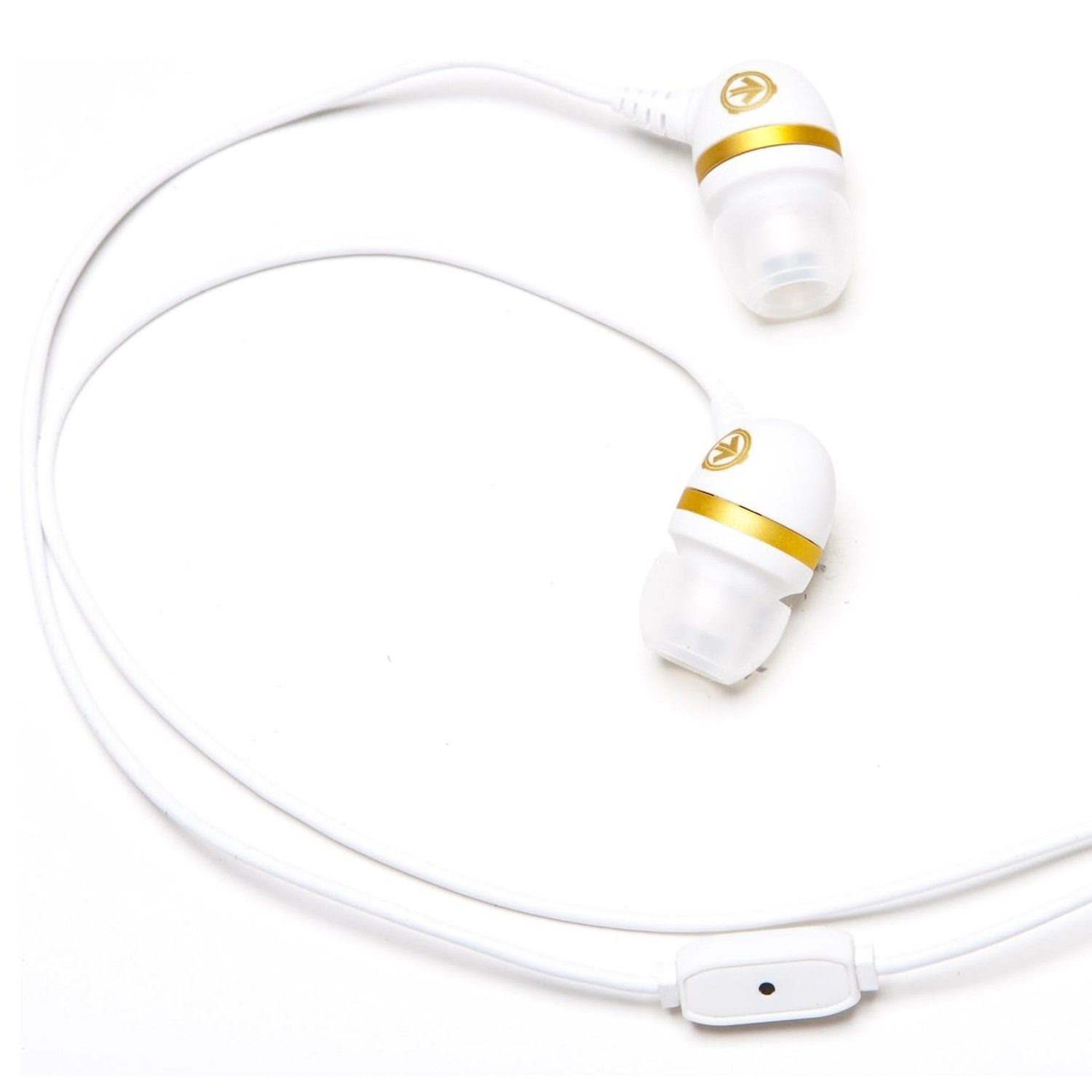 Aerial7 Sumo In-Ear Headset Mikrofon 3,5mm Weiß Headset (Mikrofon, 3,5mm,  Kopfhörer mit Mikrofon Ohrpolster in drei Größen), Kleine EarBuds mit  großem, powervollem Sound