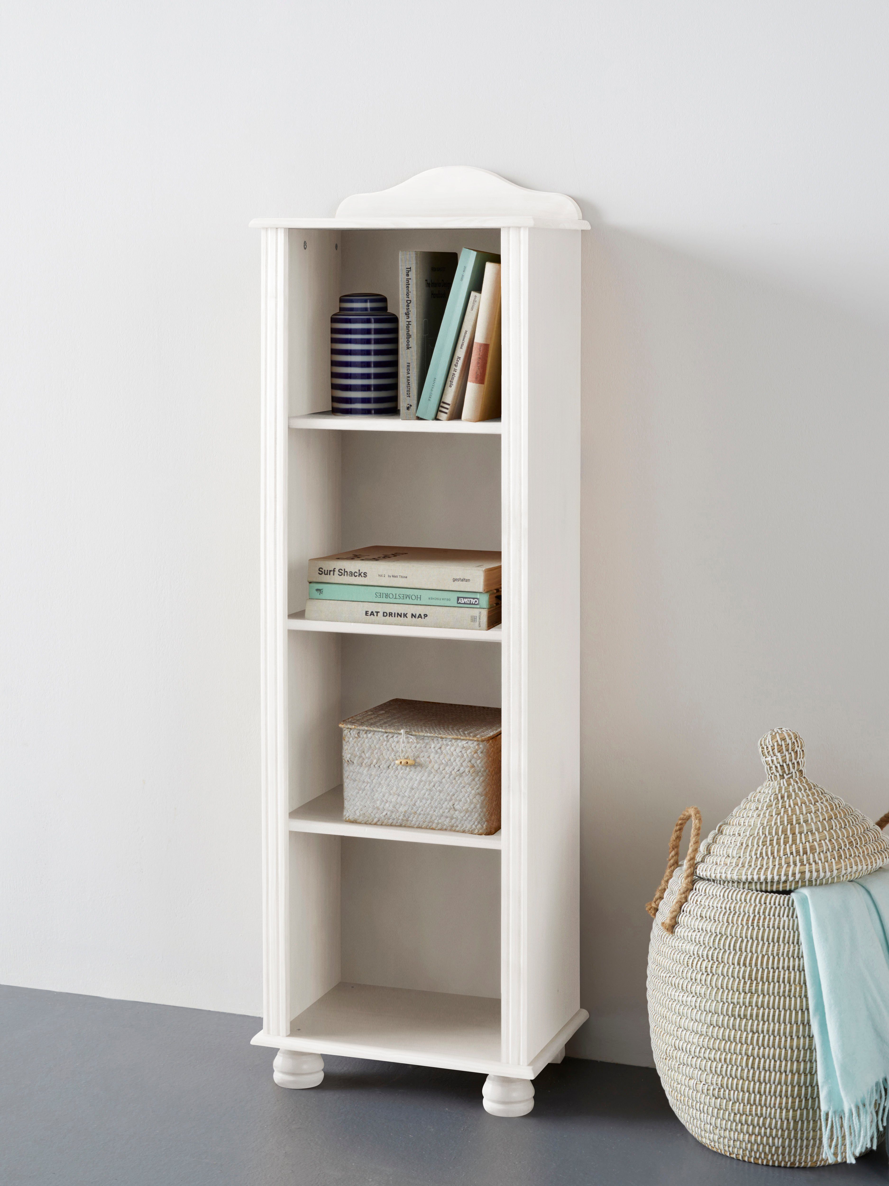 OTTO home Bücherregal Mette, Mit 3 Einlegeböden, Höhe 140 cm