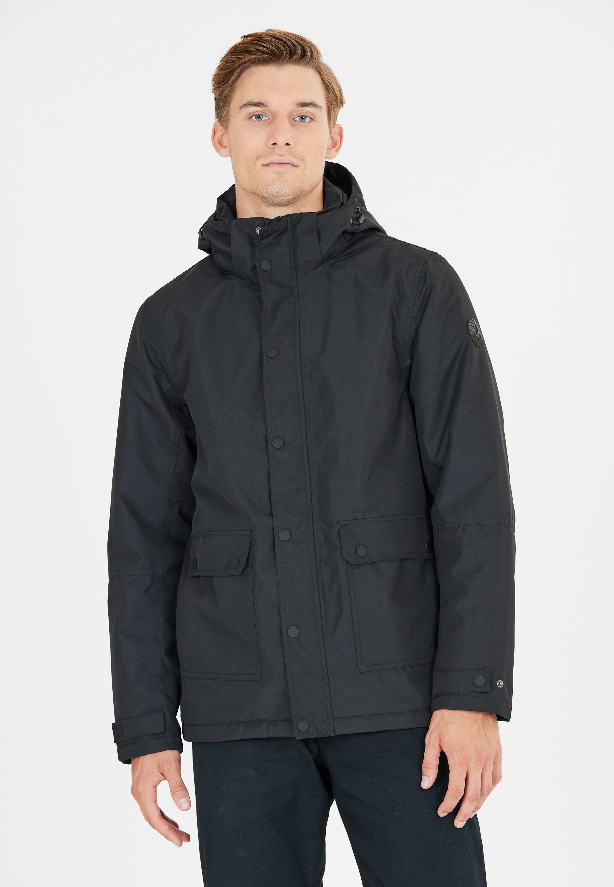 WHISTLER Parka Steven mit wasserdichten und temperaturregulierenden Eigenschaften schwarz | Windbreakers