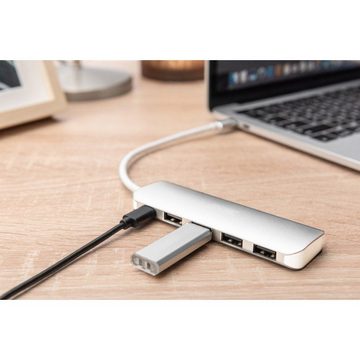 Digitus USB-Verteiler Digitus DA-70242-1 4+1 Port USB 3.2 Gen 1-Hub (USB 3.0) mit Schnelllad