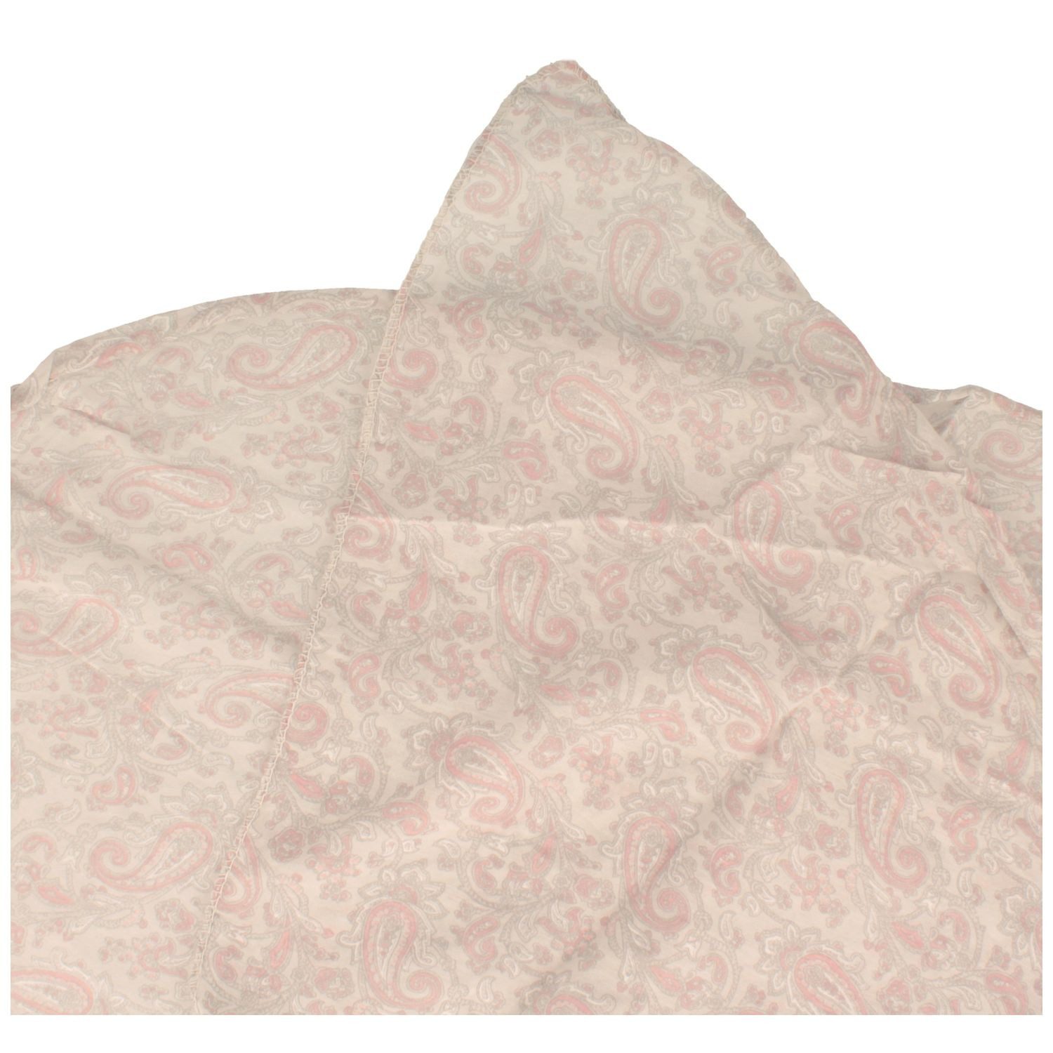 Breiter Schal, Asymmetrischer Trachtenschal mit Nierenmuster