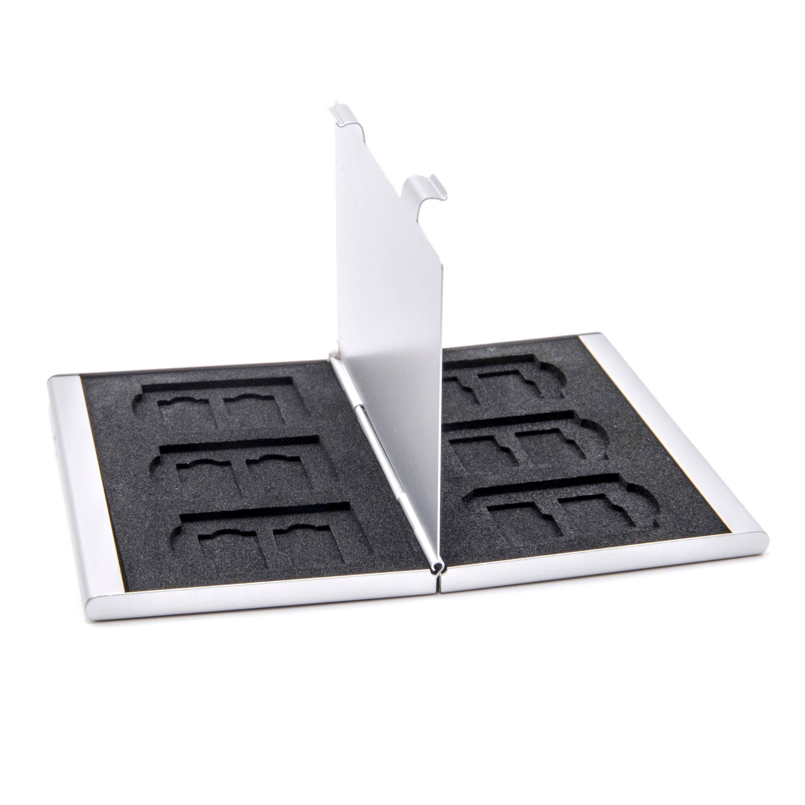 vhbw Sleeve für Speicherkarten, Hochwertige, passgenaue Aufbewahrungsbox, Hülle für Speicherkarten – Bild 2 von 3