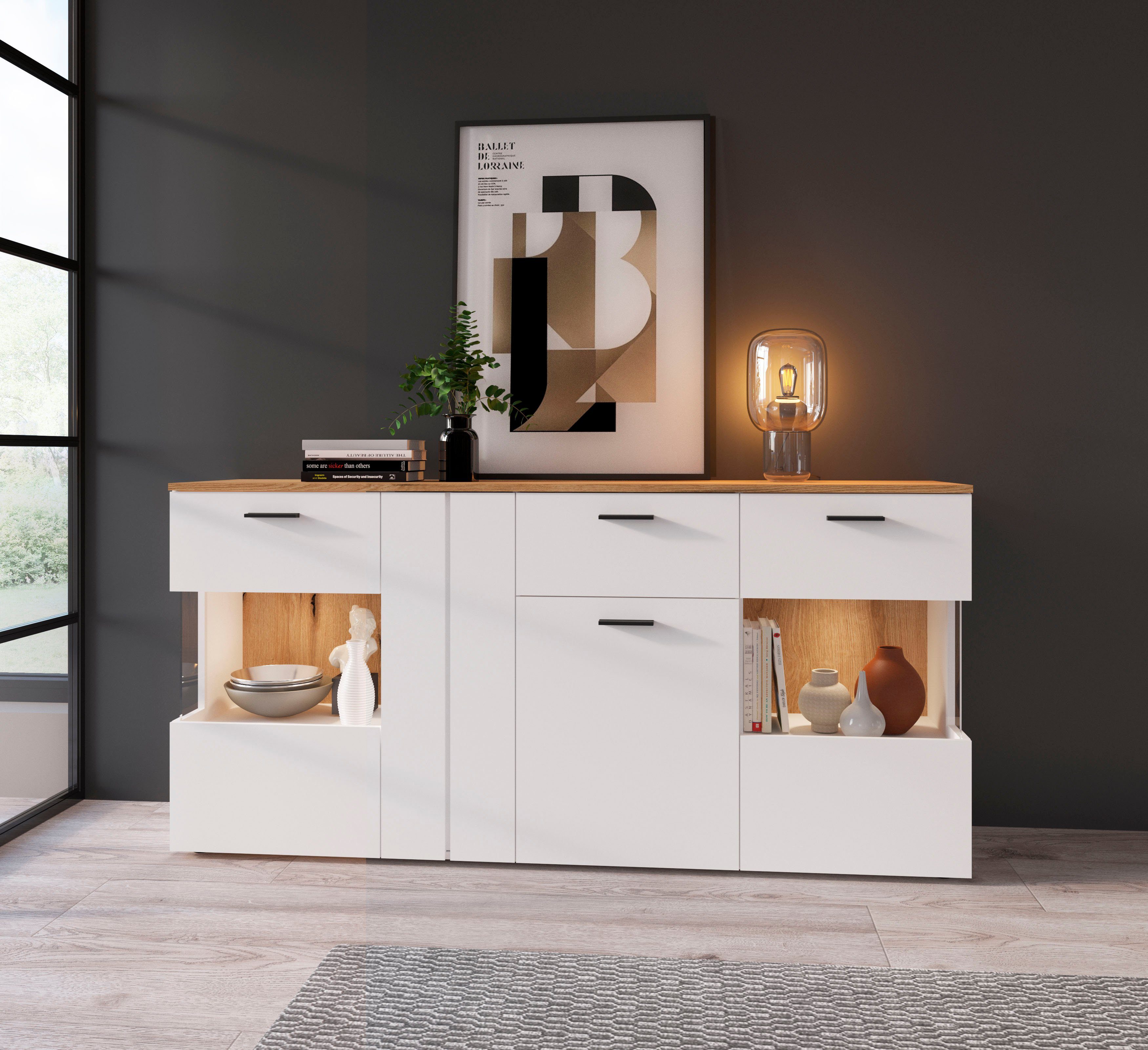 INOSIGN Sideboard Dalano, Breite ca.174 cm günstig online kaufen