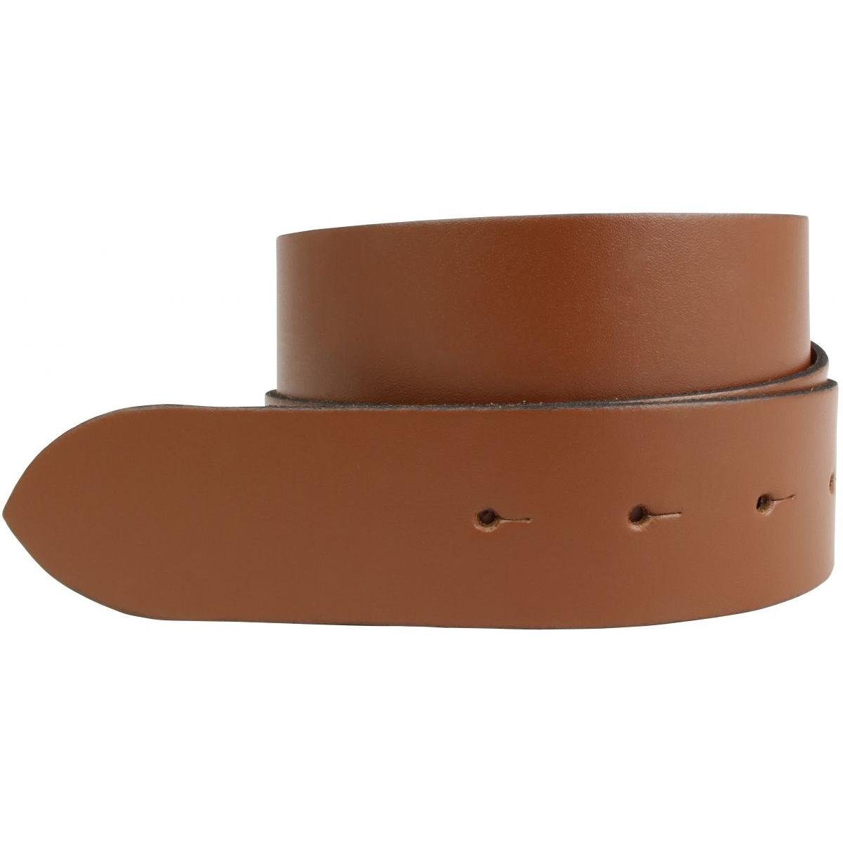 Ledergürtel Wechselgürtel aus 100% echtem Leder 4 cm - Druckknopf-Gürtel für Damen