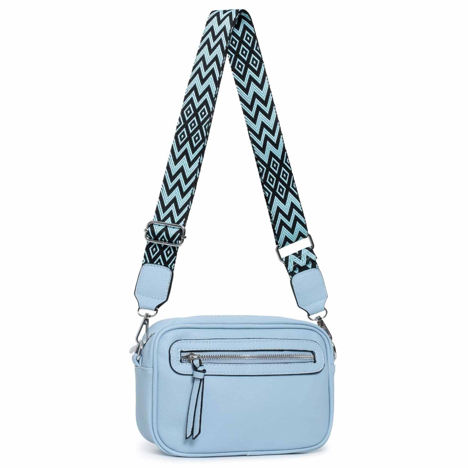 Schultertasche Damen Umhängetasche CrossBody Brusttasche Crossover Handtasche Reise