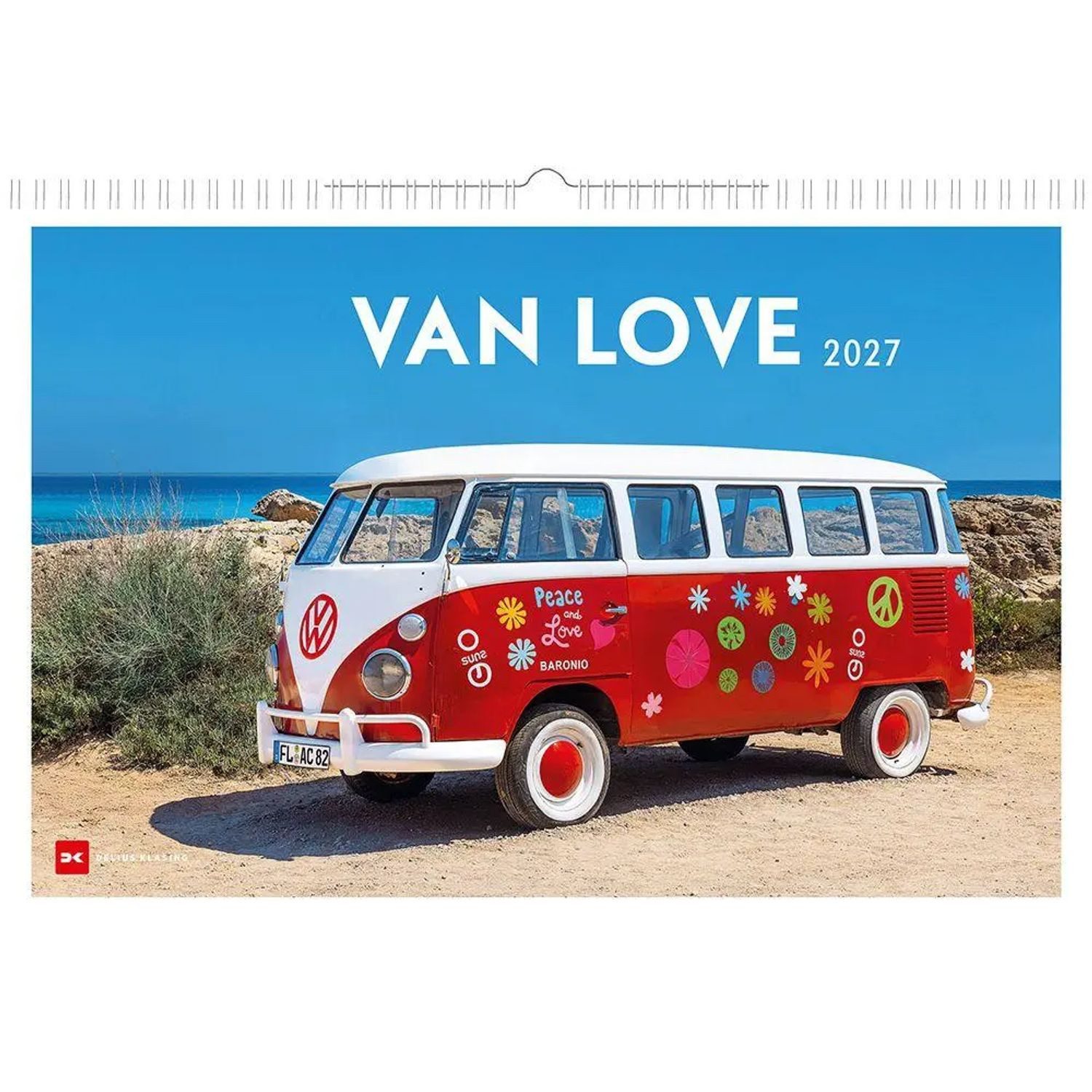 Delius Klasing Wandkalender Van Love 2027