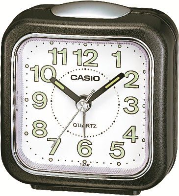 CASIO Quarzwecker TQ-142-1EF Wecker, ideal als Geschenk, Leuchtzeiger, Leuchtziffern