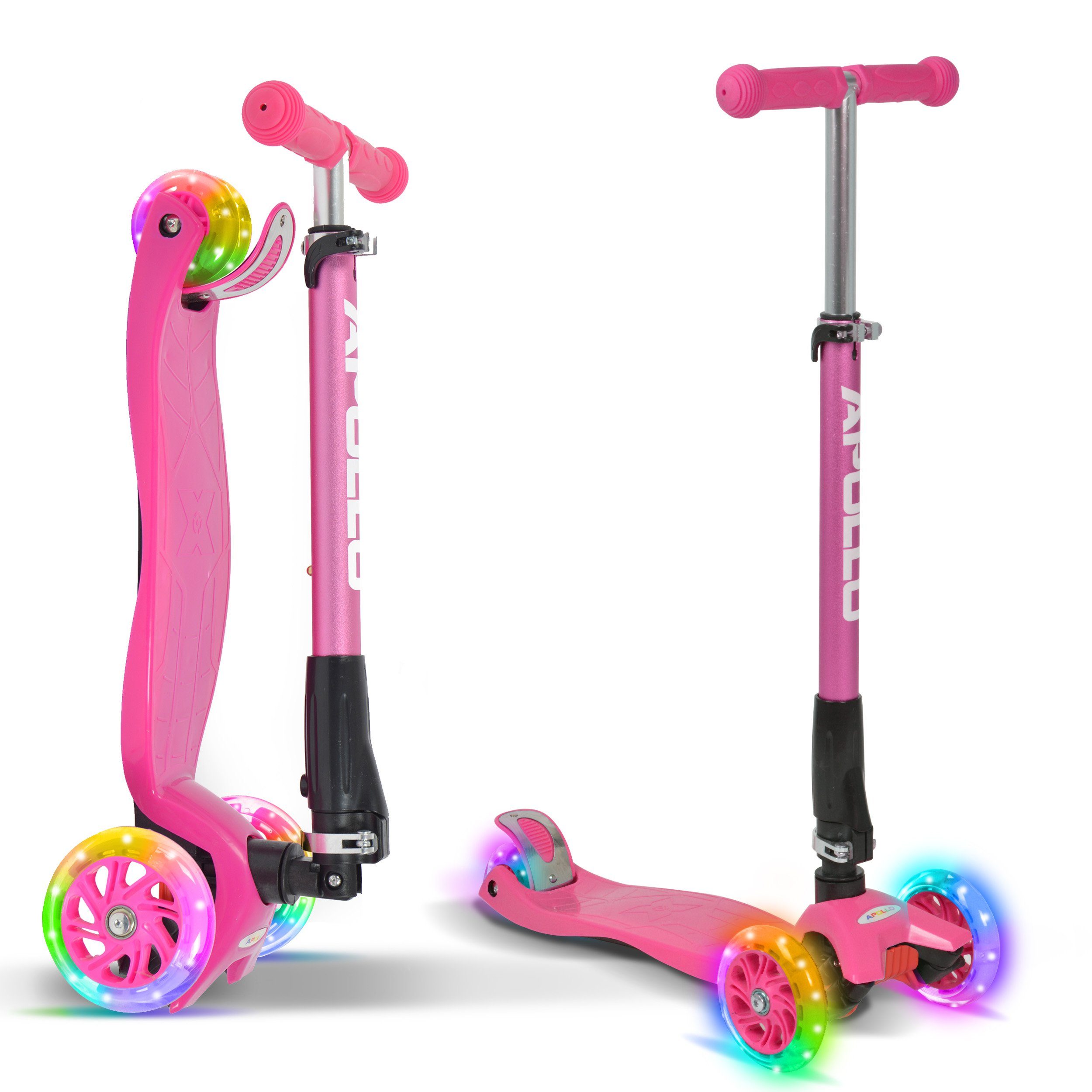 Dreiradscooter Kinderroller Kids Whiz LED 3-Rad Scooter ab 3 Jahren Tretroller