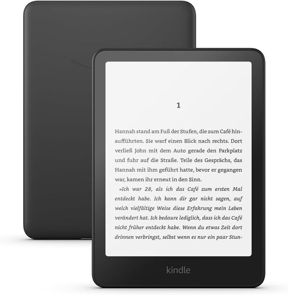 Amazon Amazon Paperwhite 12. Generation (2024) schwarz E-Book (7", 16 GB, mit Werbung)