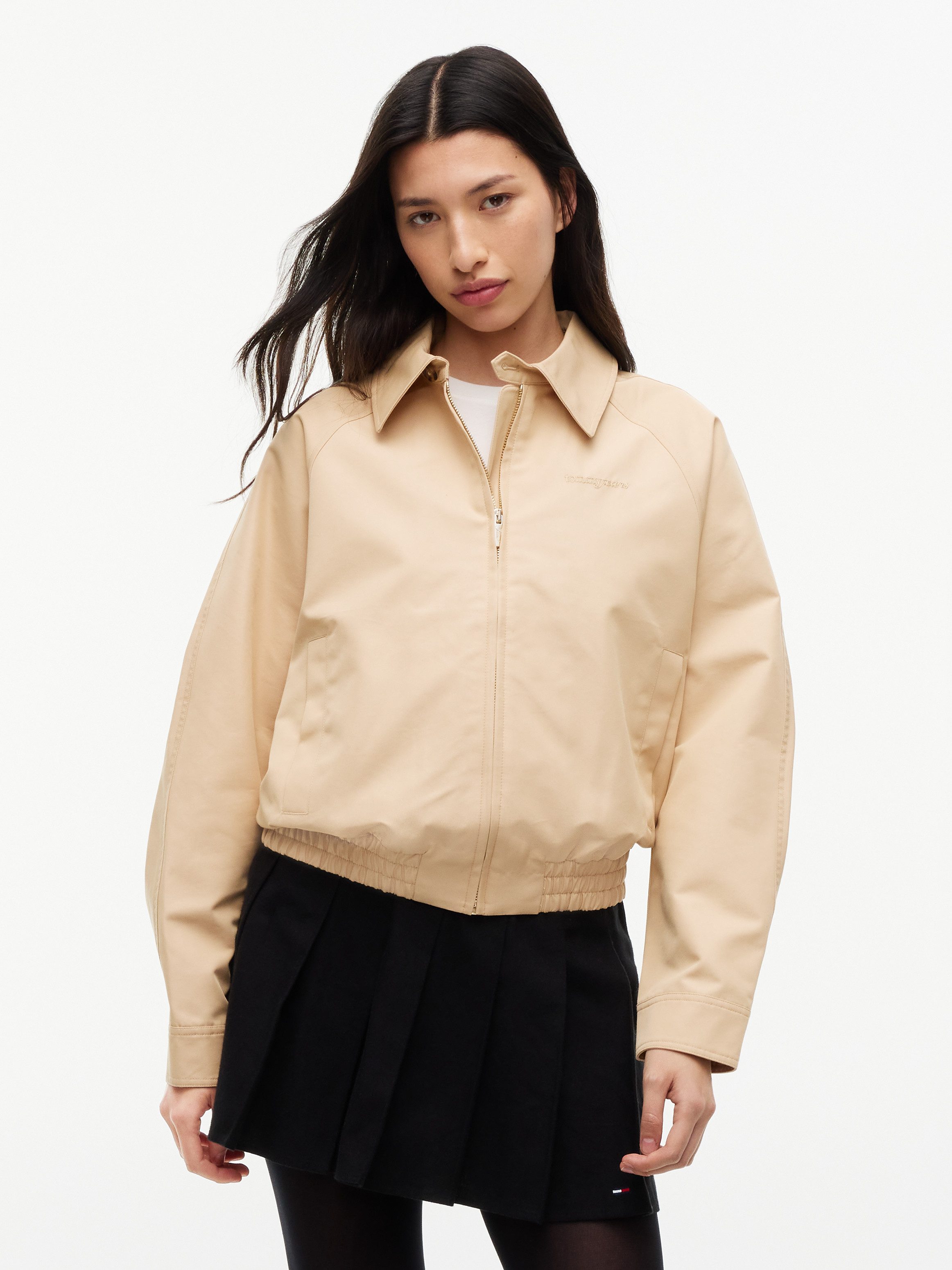Tommy Jeans Blouson TJW SCRIPT COACH JACKET Baumwollmischung