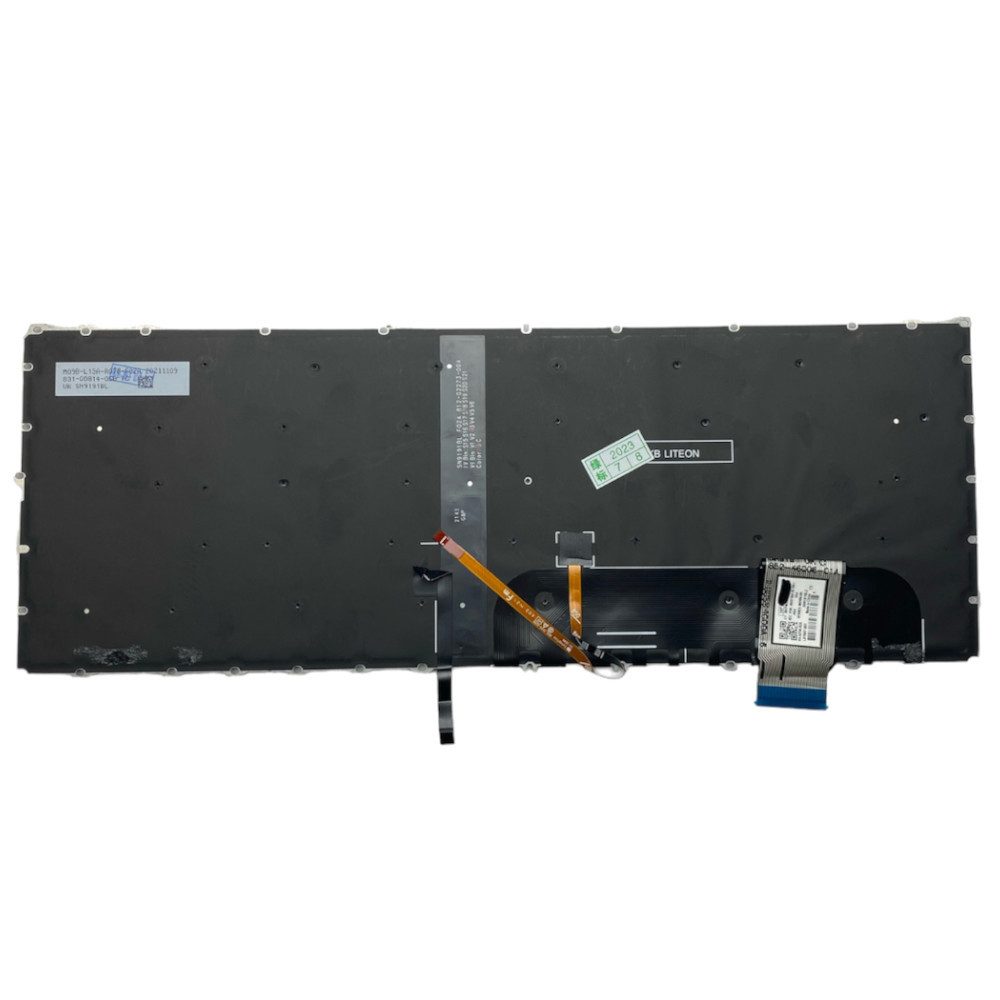 Trade-Shop Ersatzteil passend für HP ZBook Firefly 14 G7 14 G8 Tastatur (Tastenbelegung: Deutsch, QWERTZ / Farbe: Schwarz / mit Trackpoint)