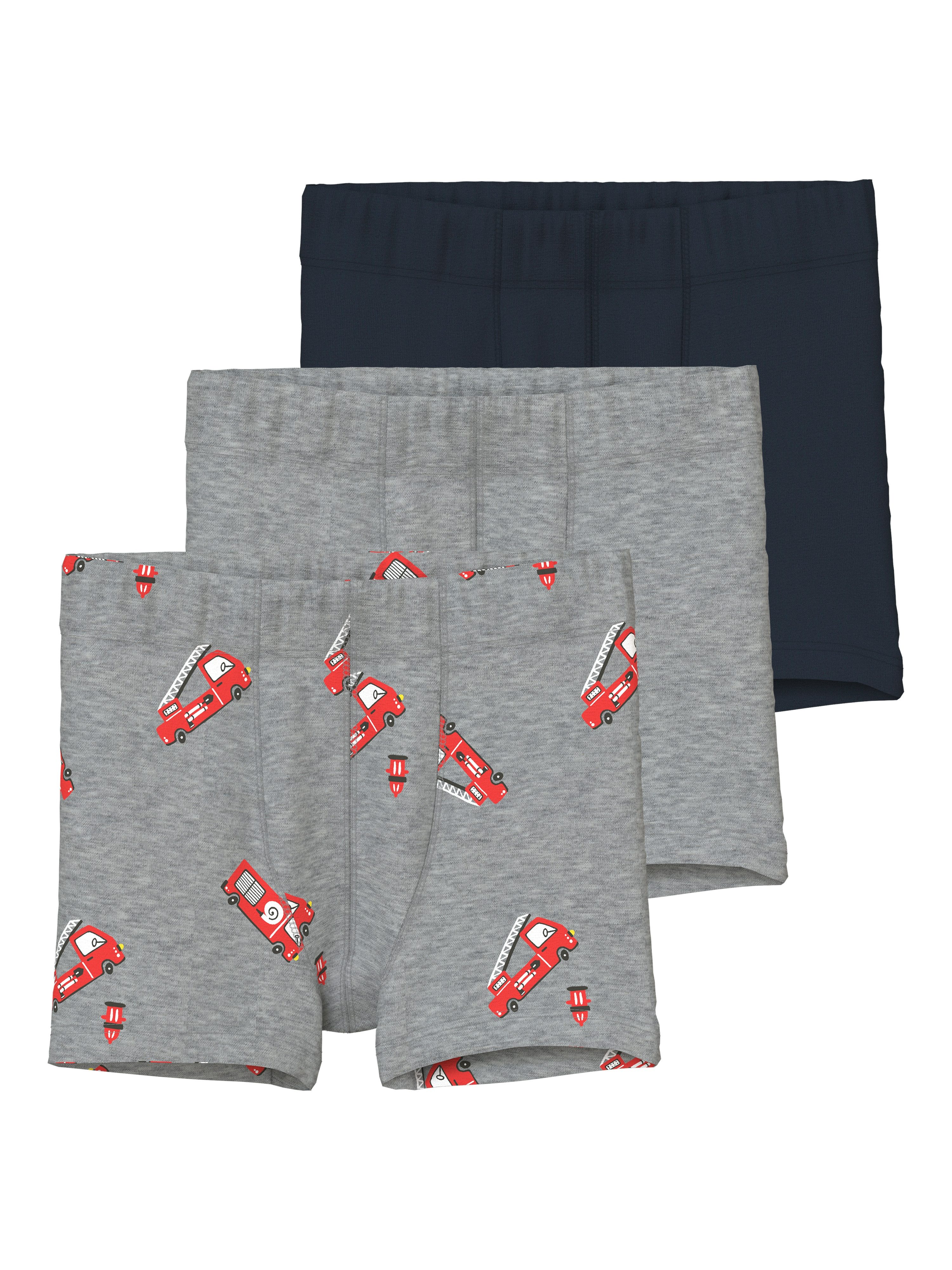Trunk NMMTIGHTS 3P GREY FIRETRUCK NOOS