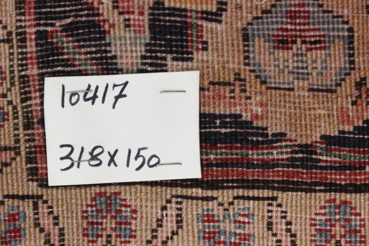 Orientteppich Bidjar 149x319 Handgeknüpfter Orientteppich Trading, Nain / 15 Höhe: rechteckig, mm Läufer, Perserteppich