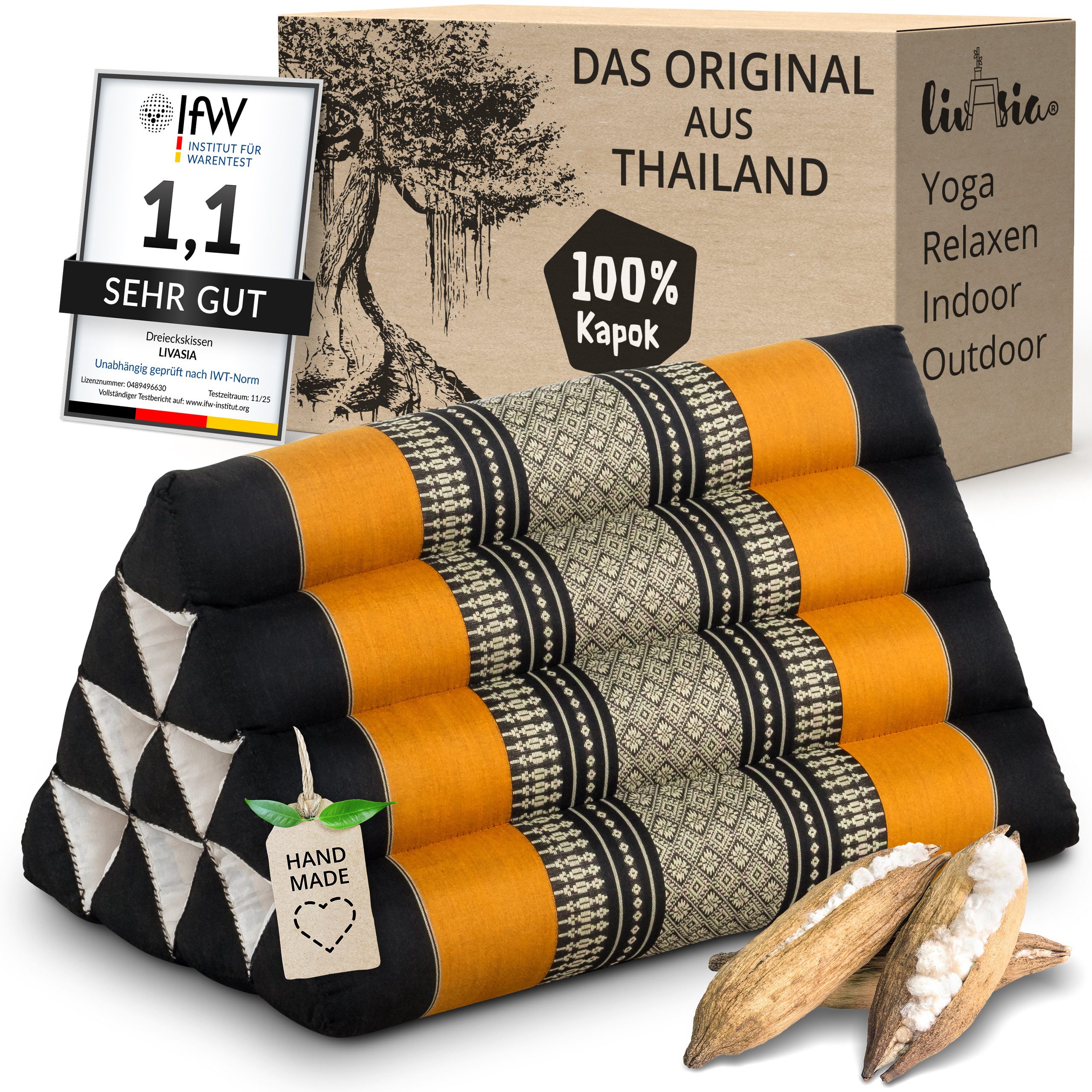 Keilkissen Dreieckskissen (Classic) - 30x50x30cm
