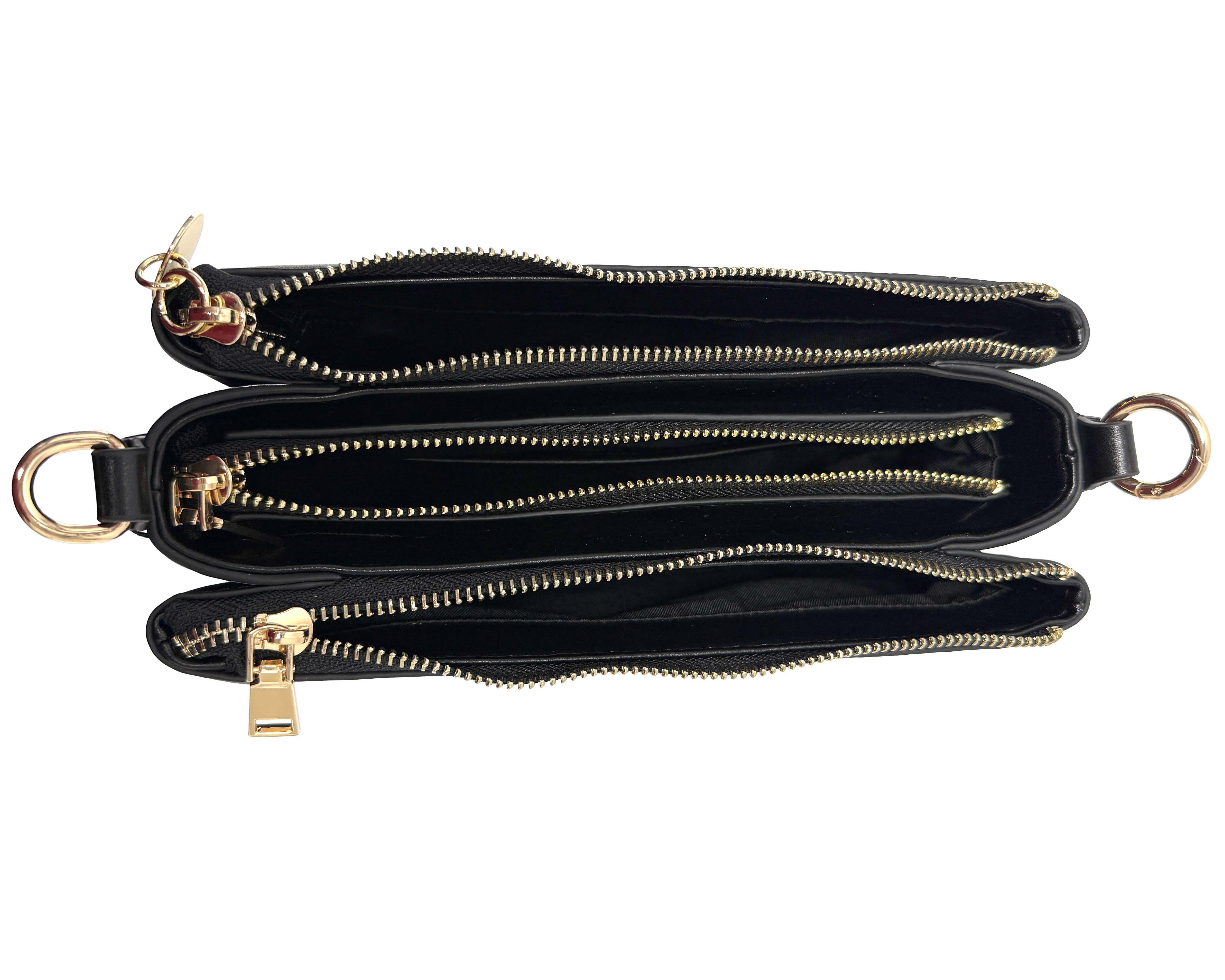 Seidenfelt Manufaktur Schultertasche RYD, 1 Vorfach und 1 Rückfach