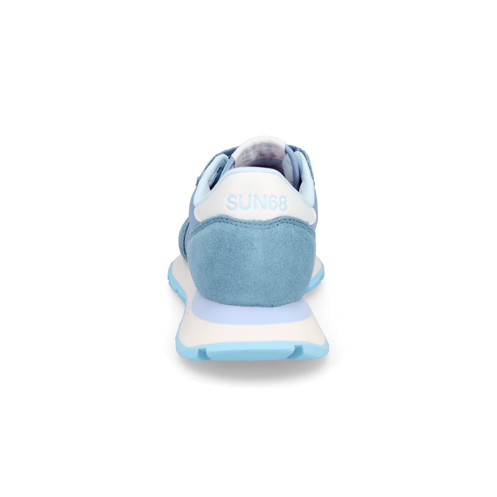 SUN 68 Sun68 Damen Sneaker Ally Solid Nylon blau Sneaker