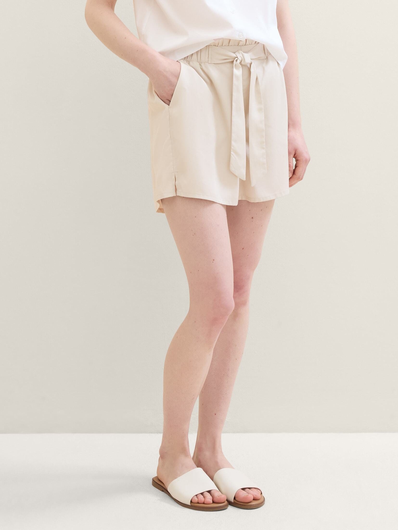 TOM TAILOR Denim Shorts Paperbag-Shorts mit günstig online kaufen