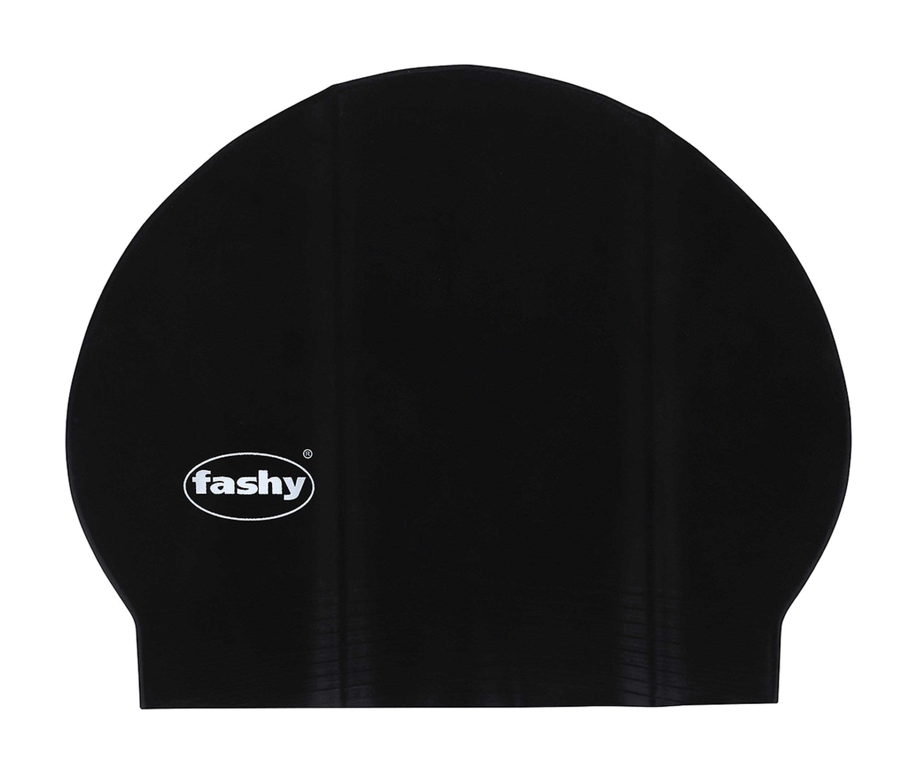 Badekappe Fashy - Latex Badehaube Badekappe Sporthaube Damen Herren Schwarz