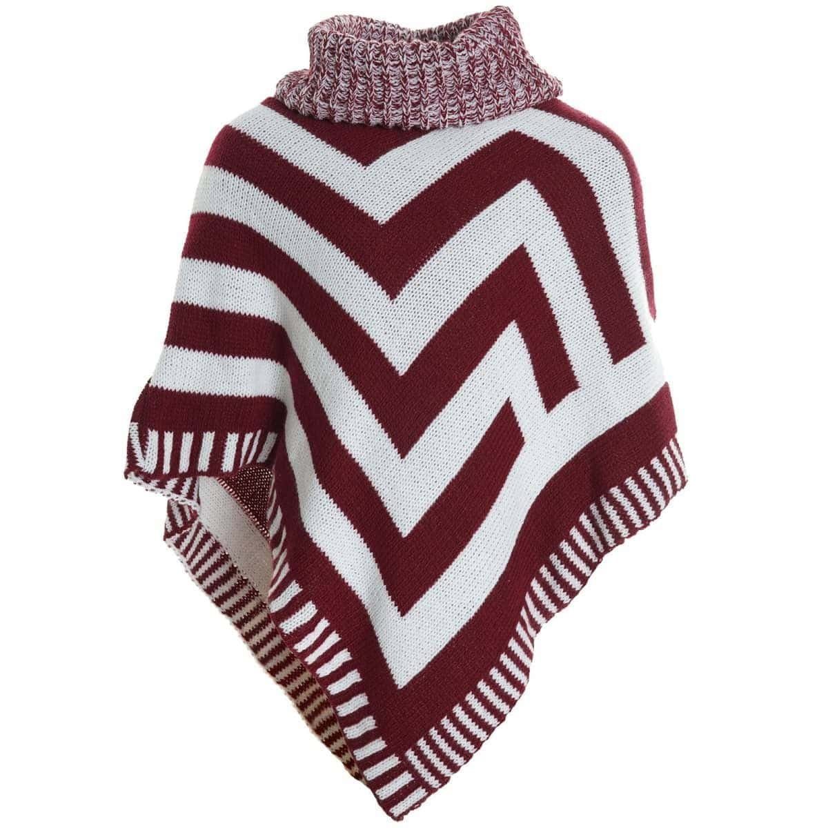 BEZLIT Strickcape Mädchen Poncho mit Schalkragen 20193 (1-tlg) Rollkragen Poncho