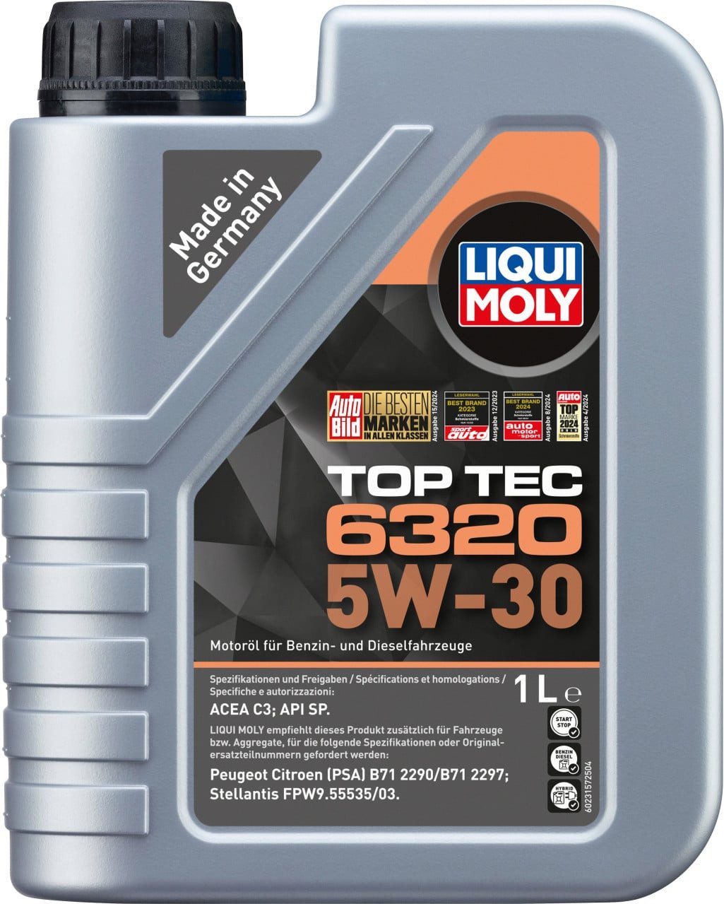 Liqui Moly Motoröl Liqui Moly Motoröl Top Tec 6320 5W-30 1 L