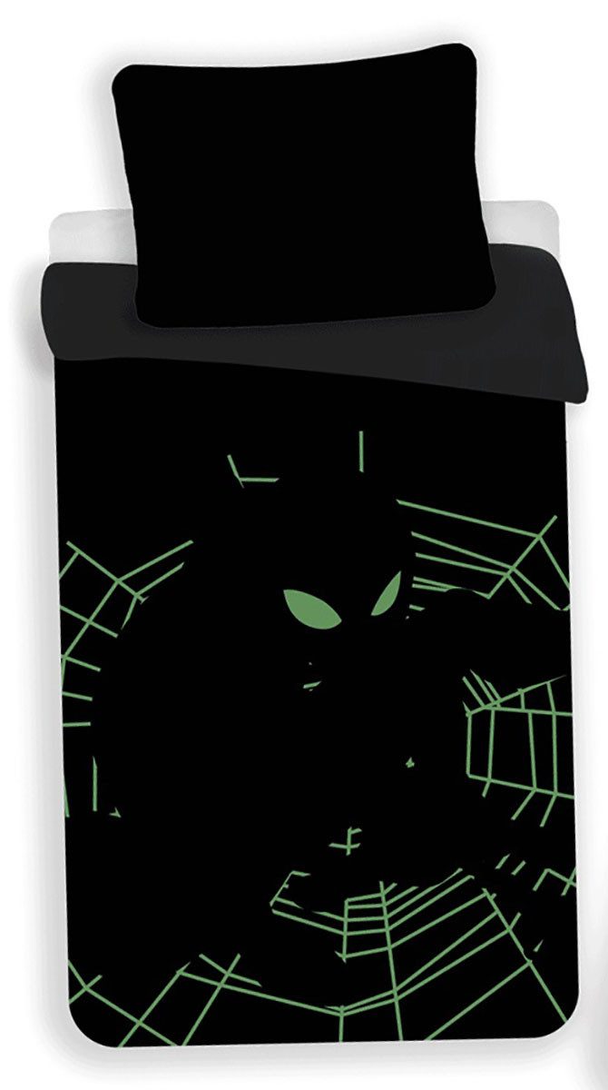 MARVEL Bettwäsche Marvel Spider-Man Bettwäsche Spinne 140 x 200 + 70 x 90 cm Baumwolle, Renforcé, 2 teilig