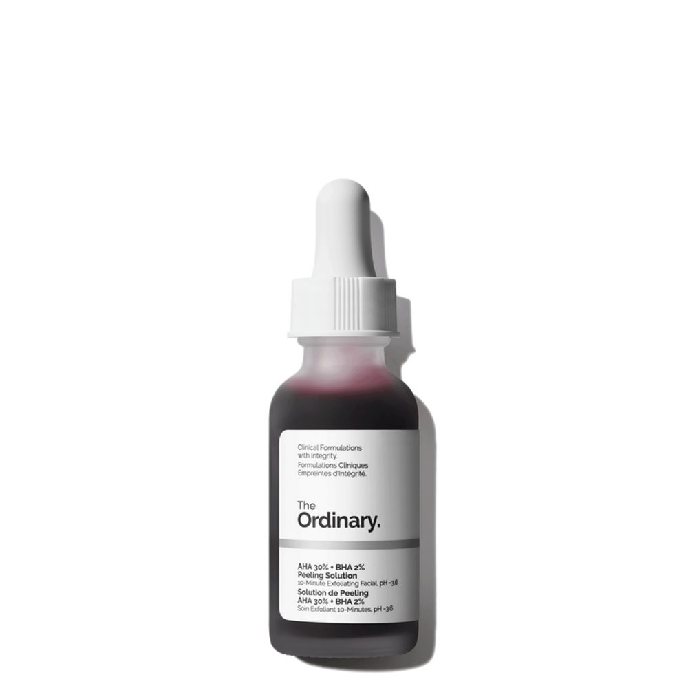 The Ordinary Körperpflegemittel The Ordinary AHA 30% + BHA 2% Peeling Solution – Gesichtspeeling, 1-tlg., 30 % AHA + 2 % BHA pH ca. 3,6 Für erfahrene Anwender