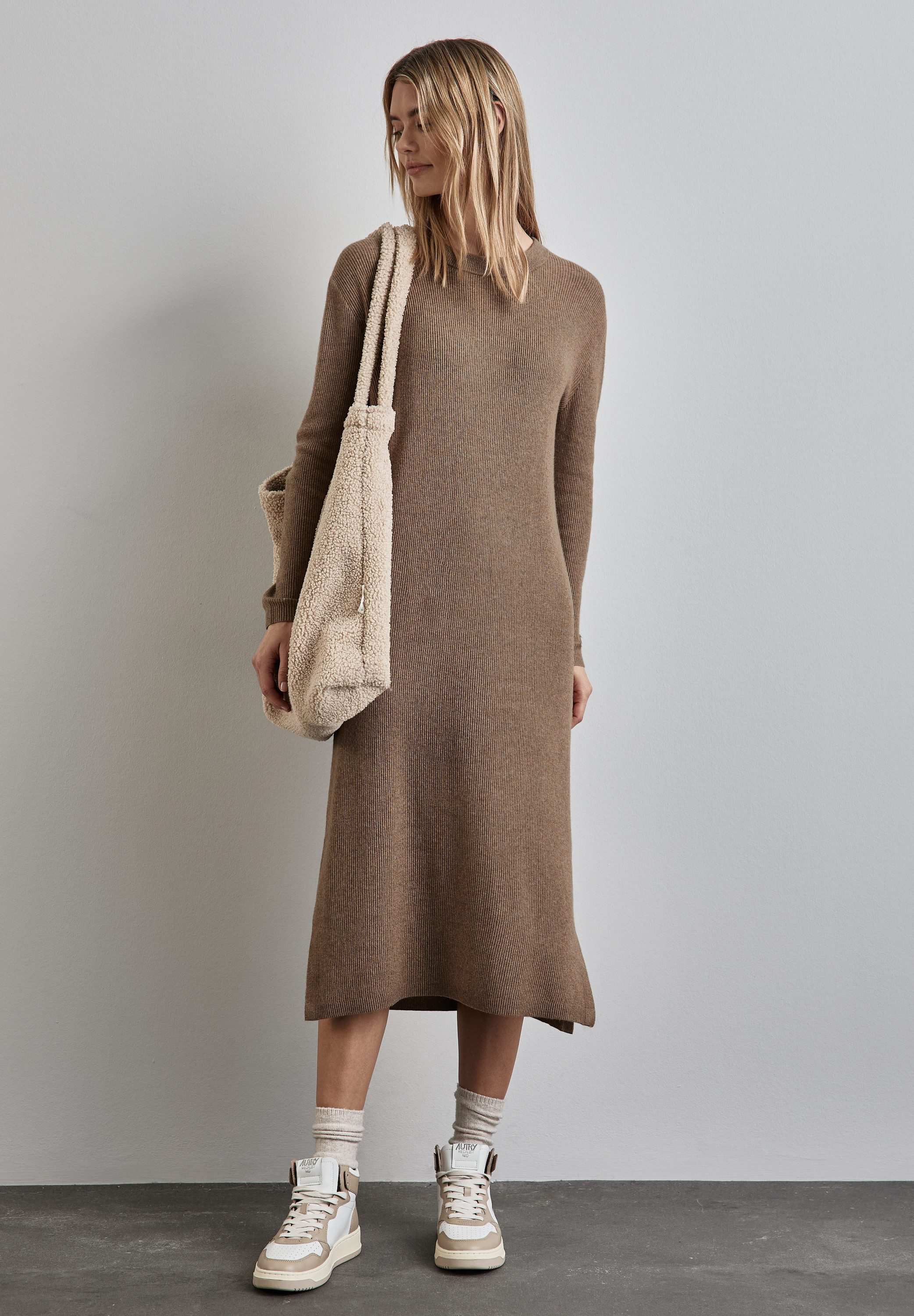 STREET ONE Maxikleid in Strick-Qualität günstig online kaufen