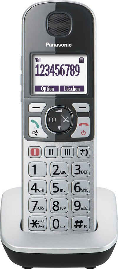 Panasonic KX-TGQ500 Seniorentelefon (Mobilteile: 1, mit IP-Technologie)