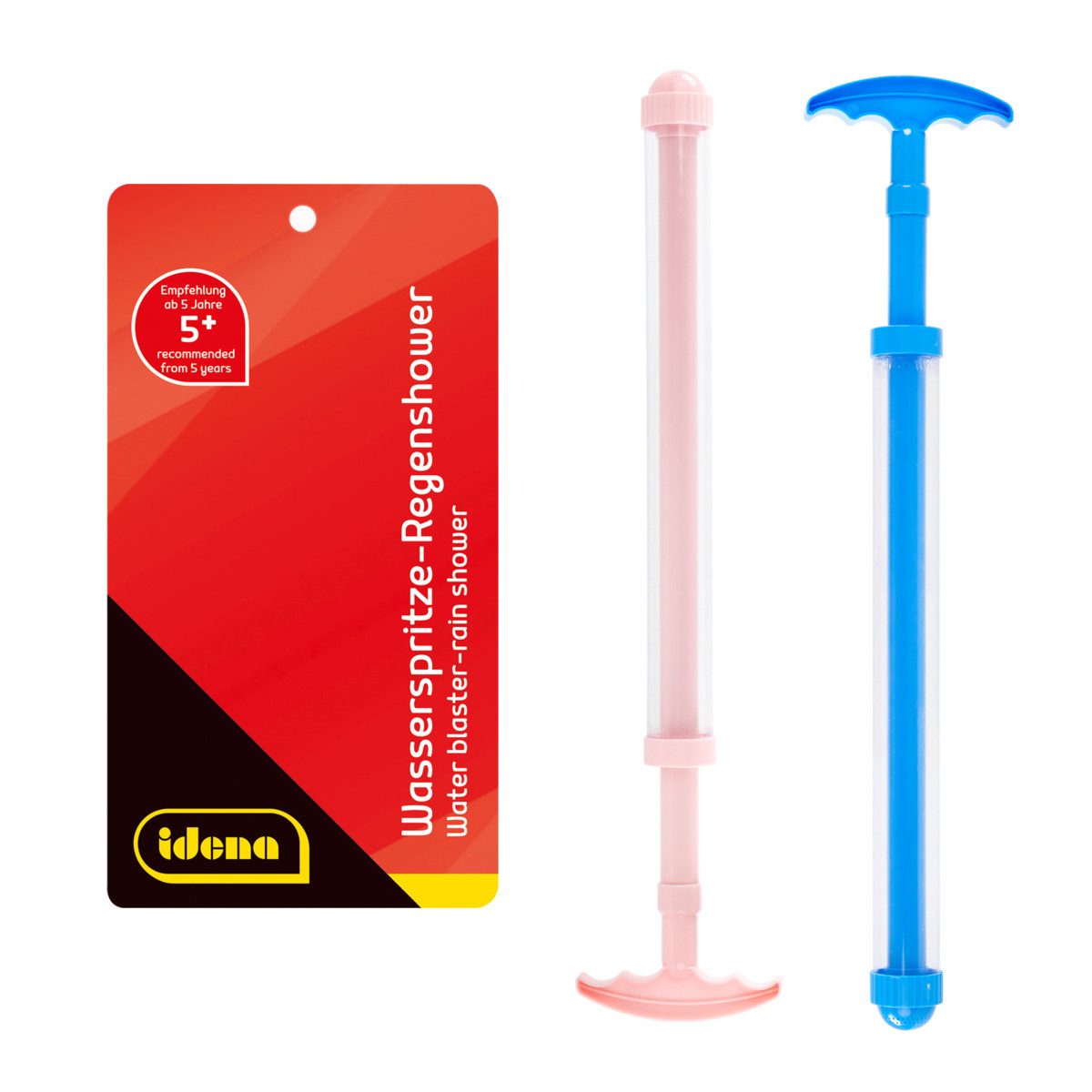 Wasserpistole Idena Wasserspritze Regenshower 41cm 2fach sortiert